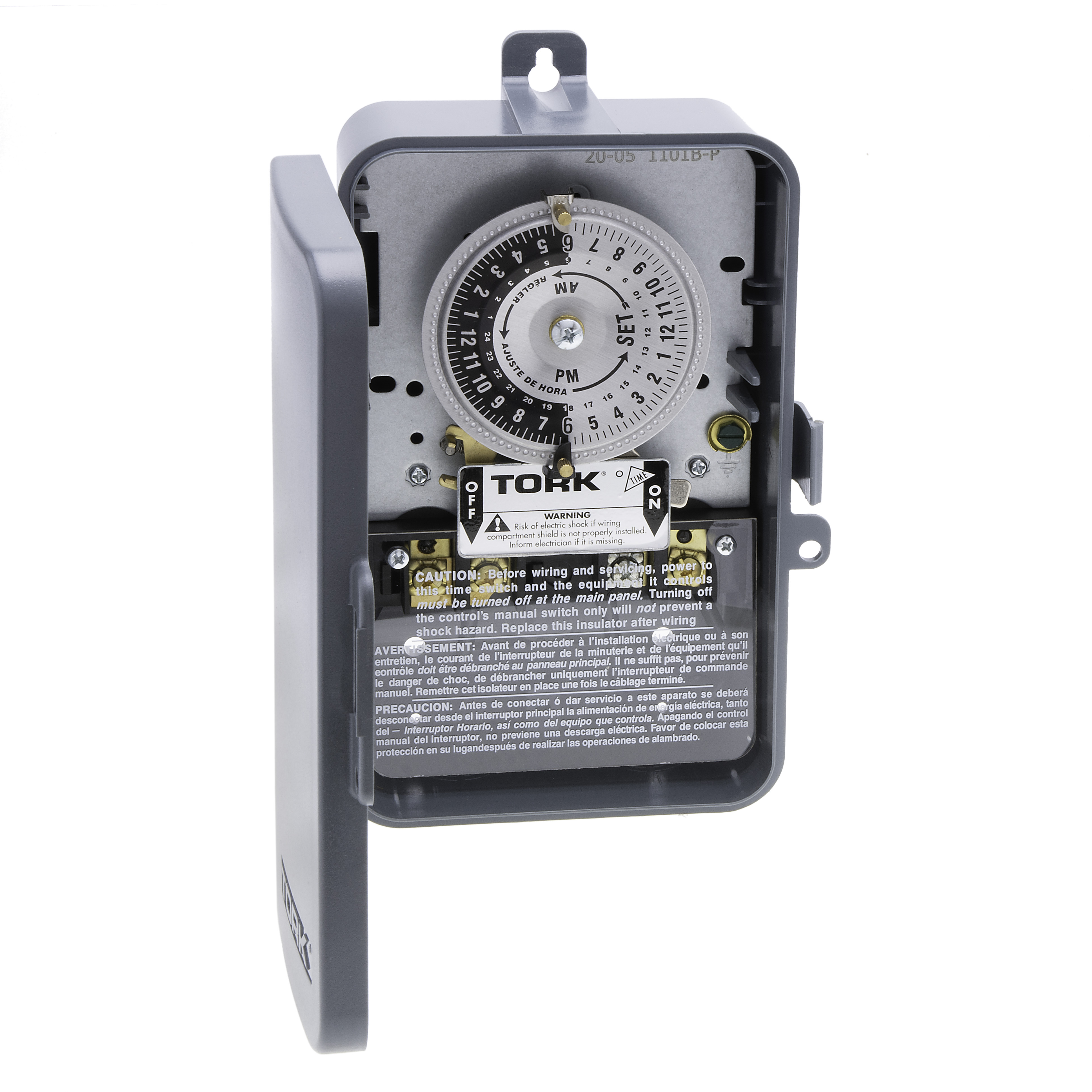 TORK 1101B-P 24 Hour Time Switch 40A 120V Spst Indoor/Outdoor