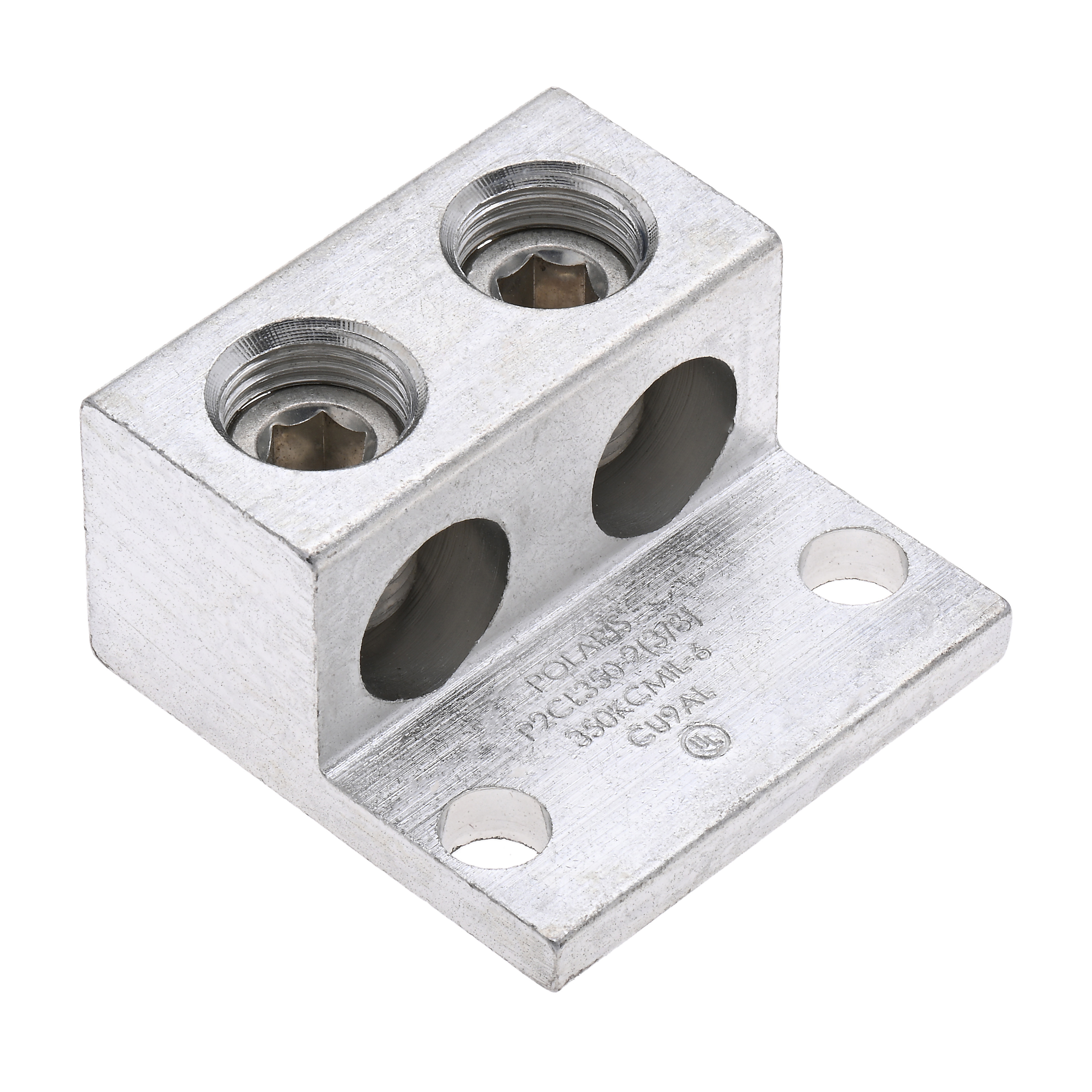 Polaris 2-350T2 Dual Rated Transformer Lugs 350 Mcm - 6 Awg - NSI