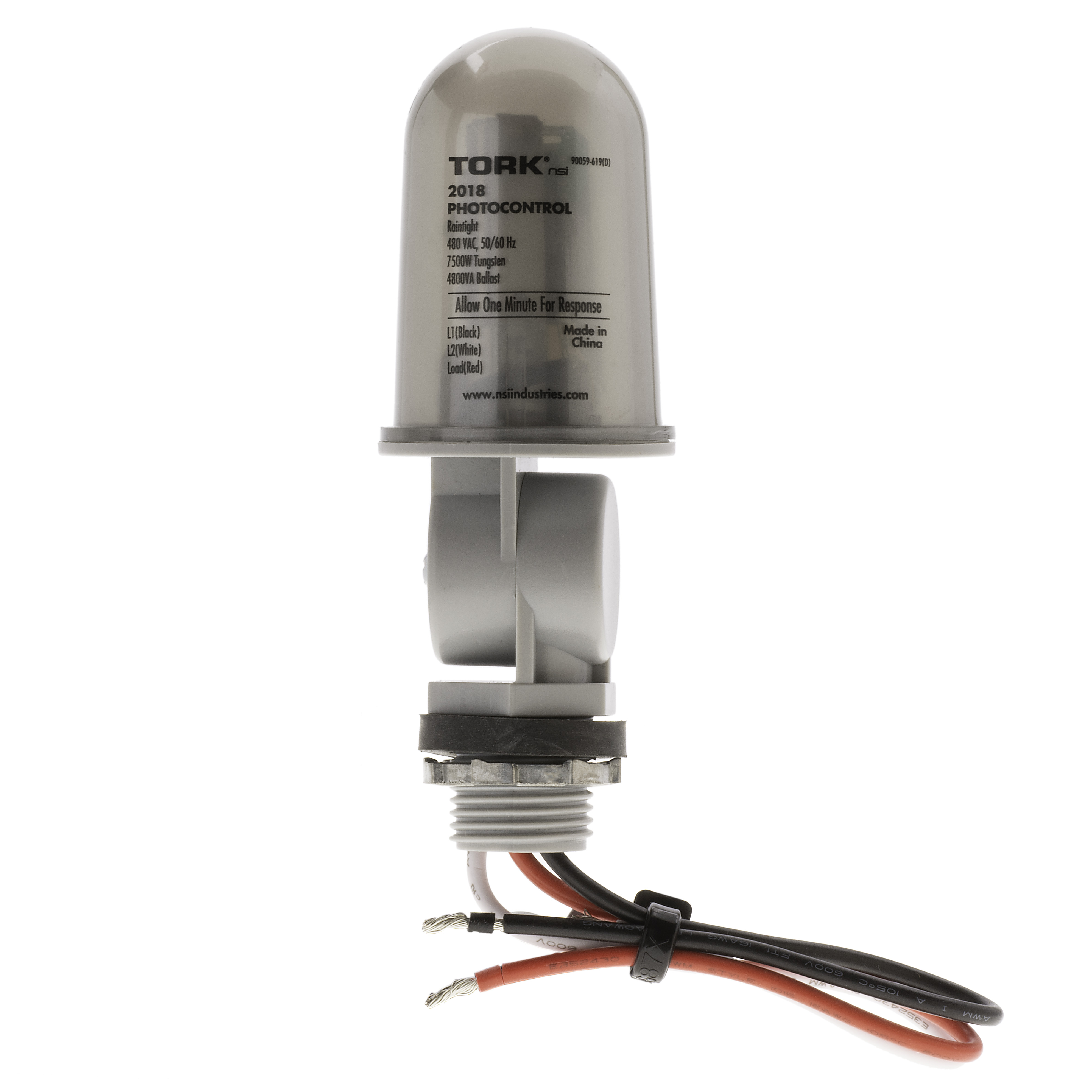 TORK 2018 1/2 IN Stem & Swivel, On 1-5Fc/Off 3-15Fc, 6 IN Leads