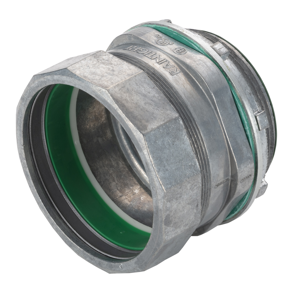 RPZ RC12＋ INTEC CONNECTOR (Mサイズ)＋DLX 中古品 Bridgeport 257-RTI2 3 IN Raintight Ins Connector, Box of 12 - NSI