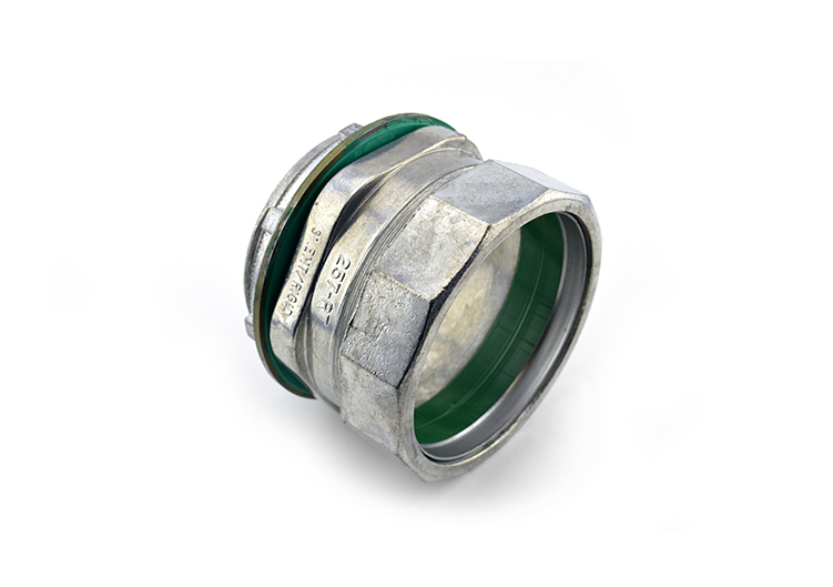 Bridgeport 257-RTI2 3 IN Raintight Ins Connector, Box of 12 - NSI