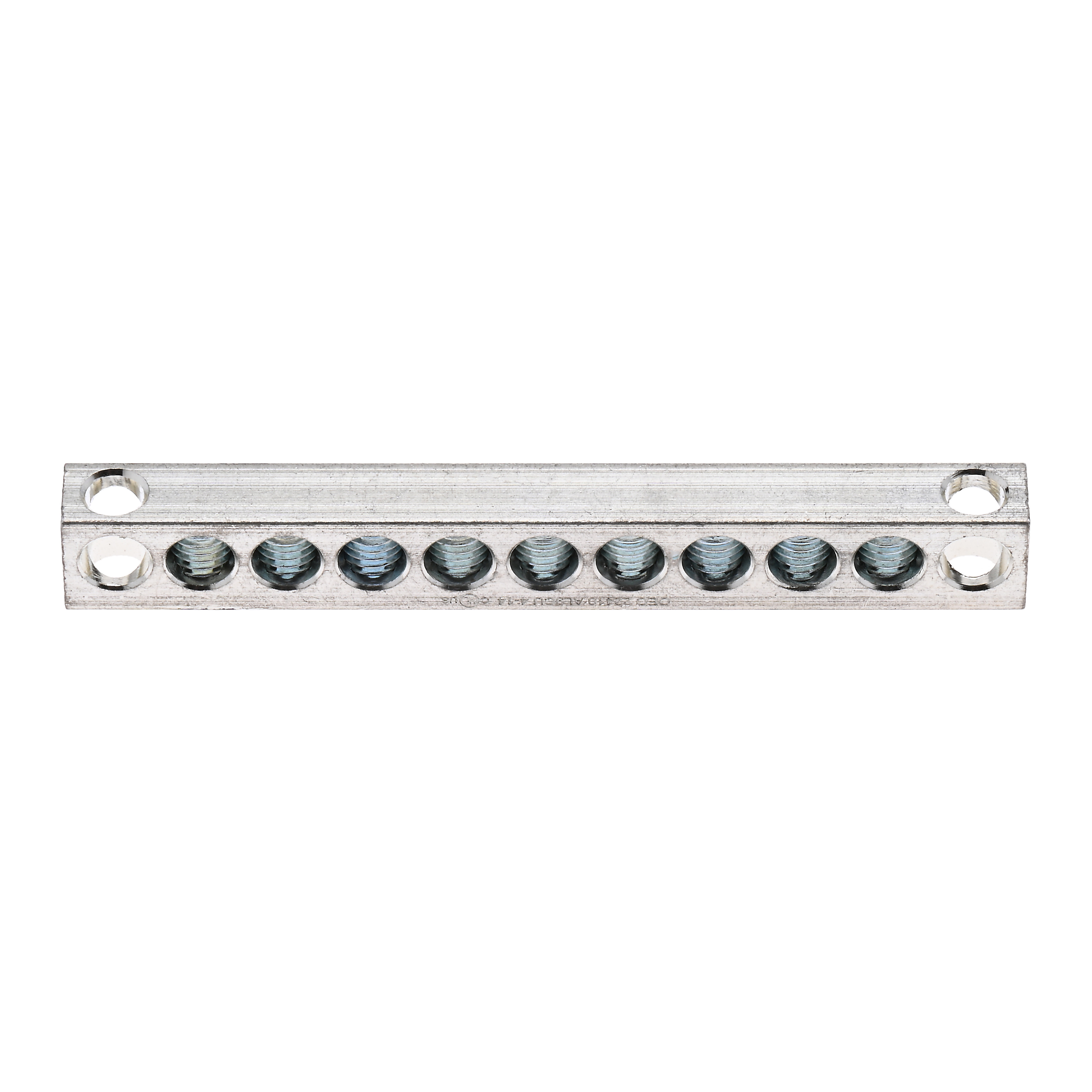 その他 1111 Polaris 4-14-11111 Aluminum Multiple Connector, 4-14 Awg, 11 Holes