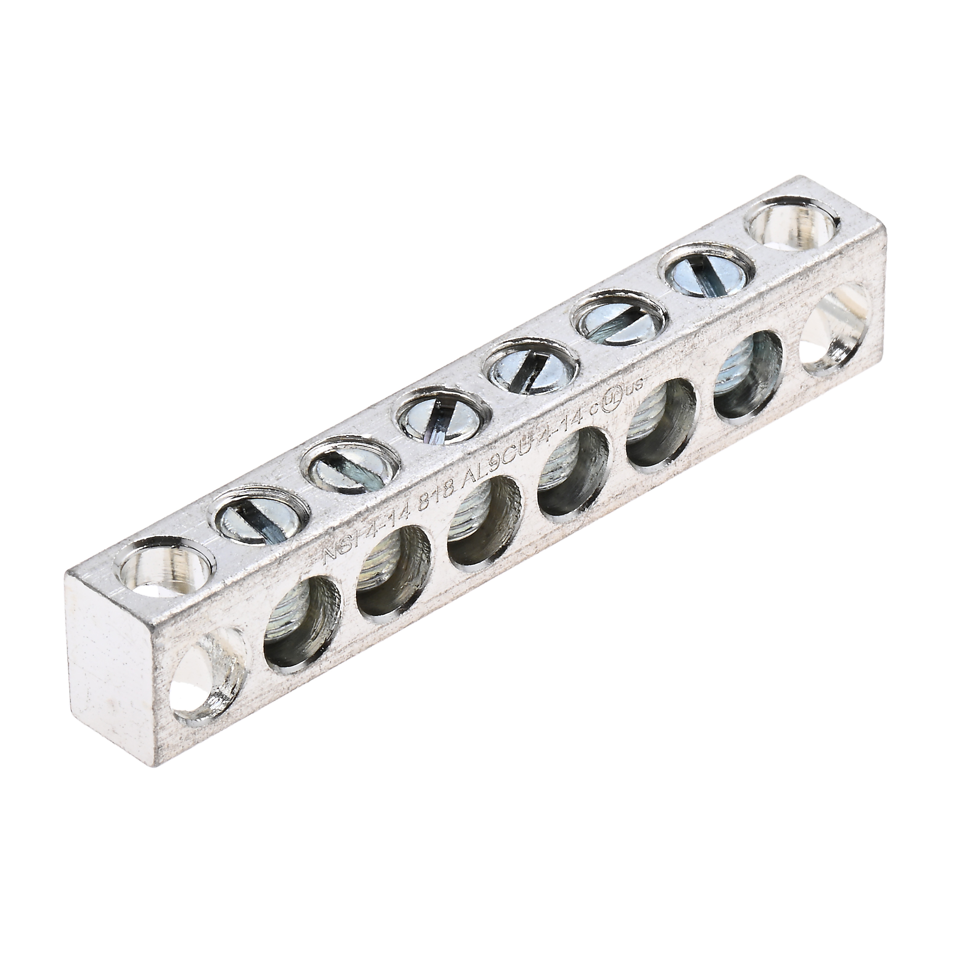 Polaris 4-14-818 Conn Al/Cu 4-14 Awg 8 Holes 6 Circuit - NSI