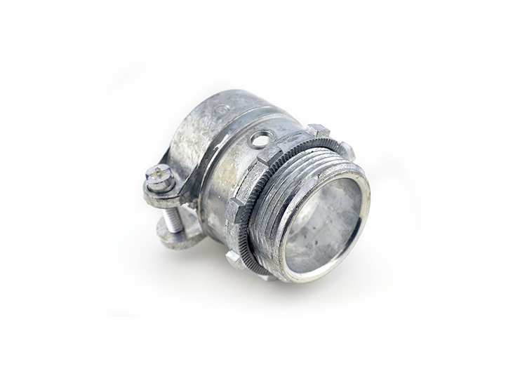 Bridgeport 412-DC2 1-1/4 IN Squeeze Conn. Zinc, Box of 10 - NSI