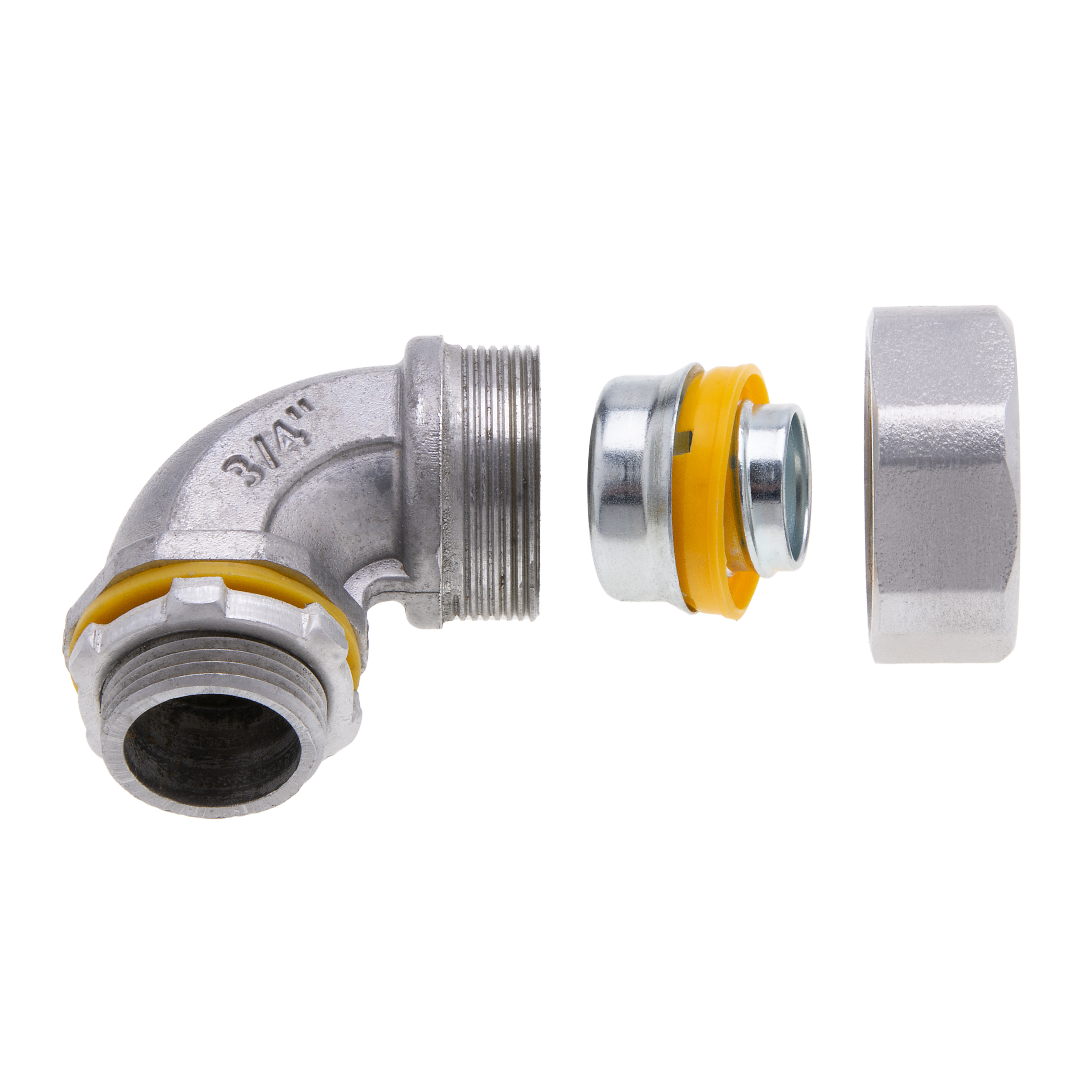Bridgeport 471-ALT Liquidtight 90-Degree Connector 3/4 IN