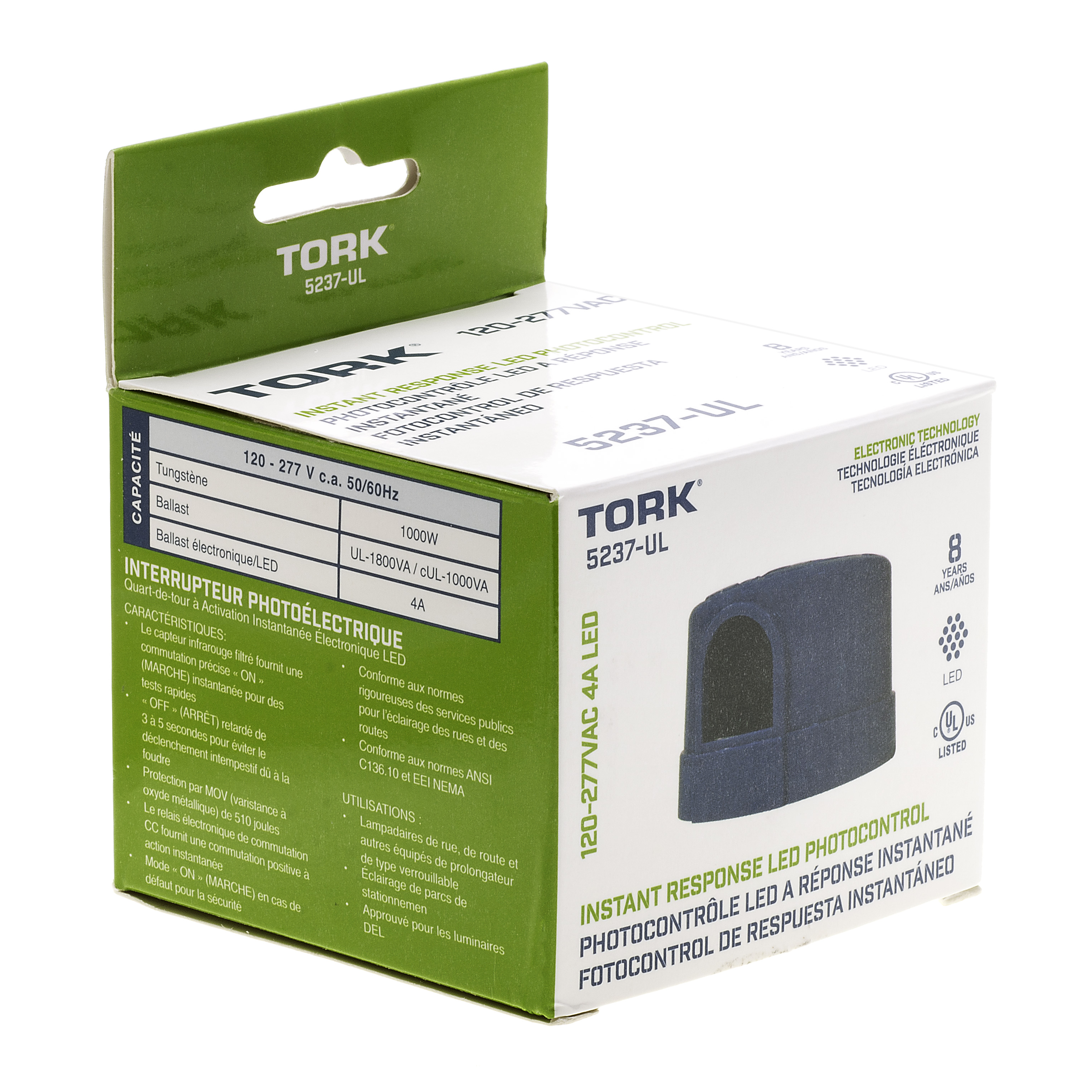 TORK 5237-UL Electronic Instant Response Turn Lock, On 1.3-1.7