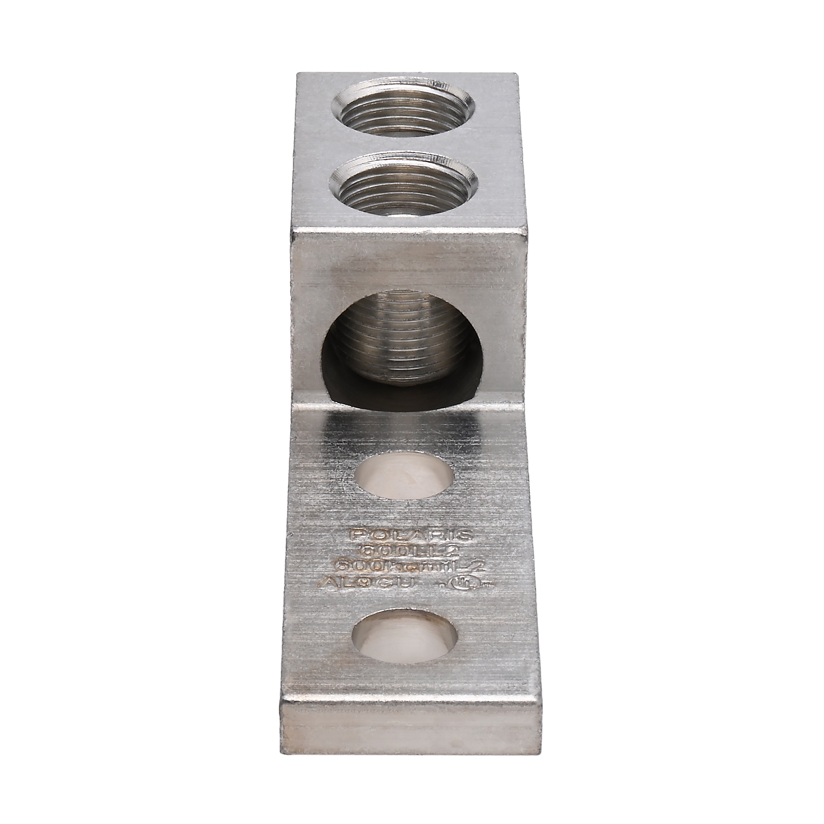 Polaris 600LL2 Aluminum Double Screw Lug 600-2 Awg (Al/Cu) - NSI