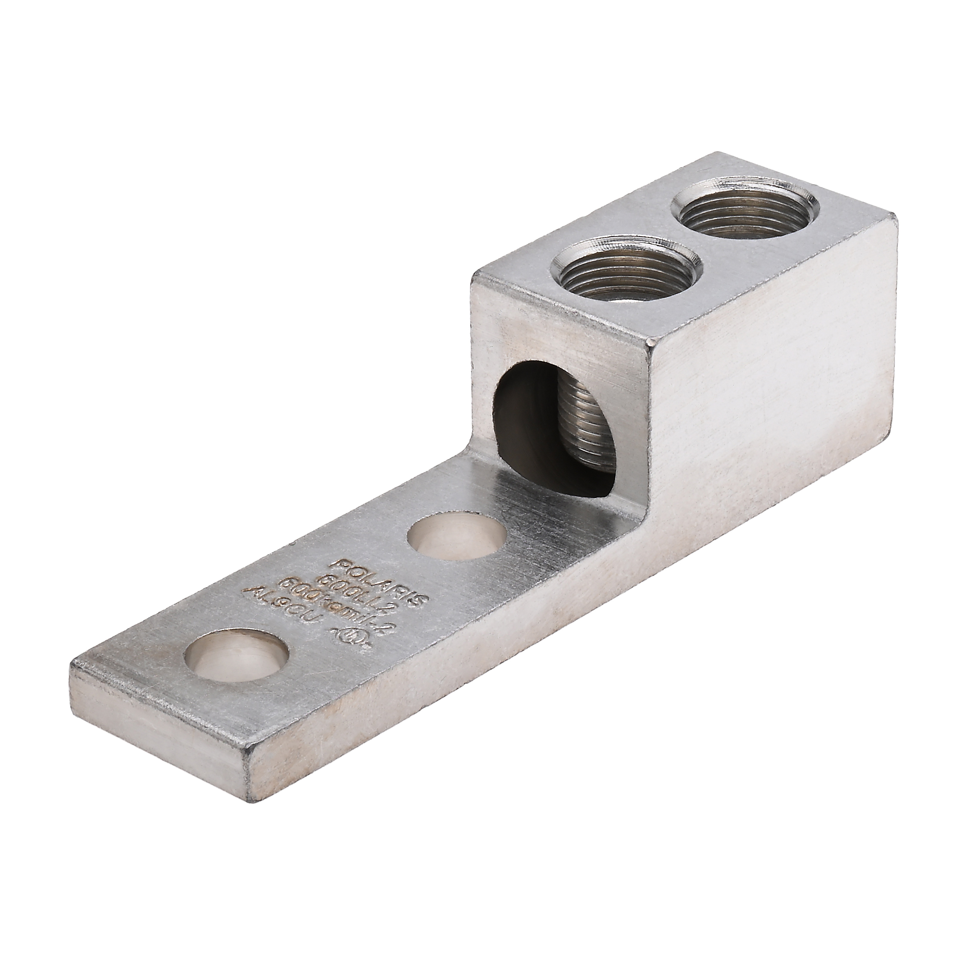 Polaris 600LL2 Aluminum Double Screw Lug 600-2 Awg (Al/Cu) - NSI