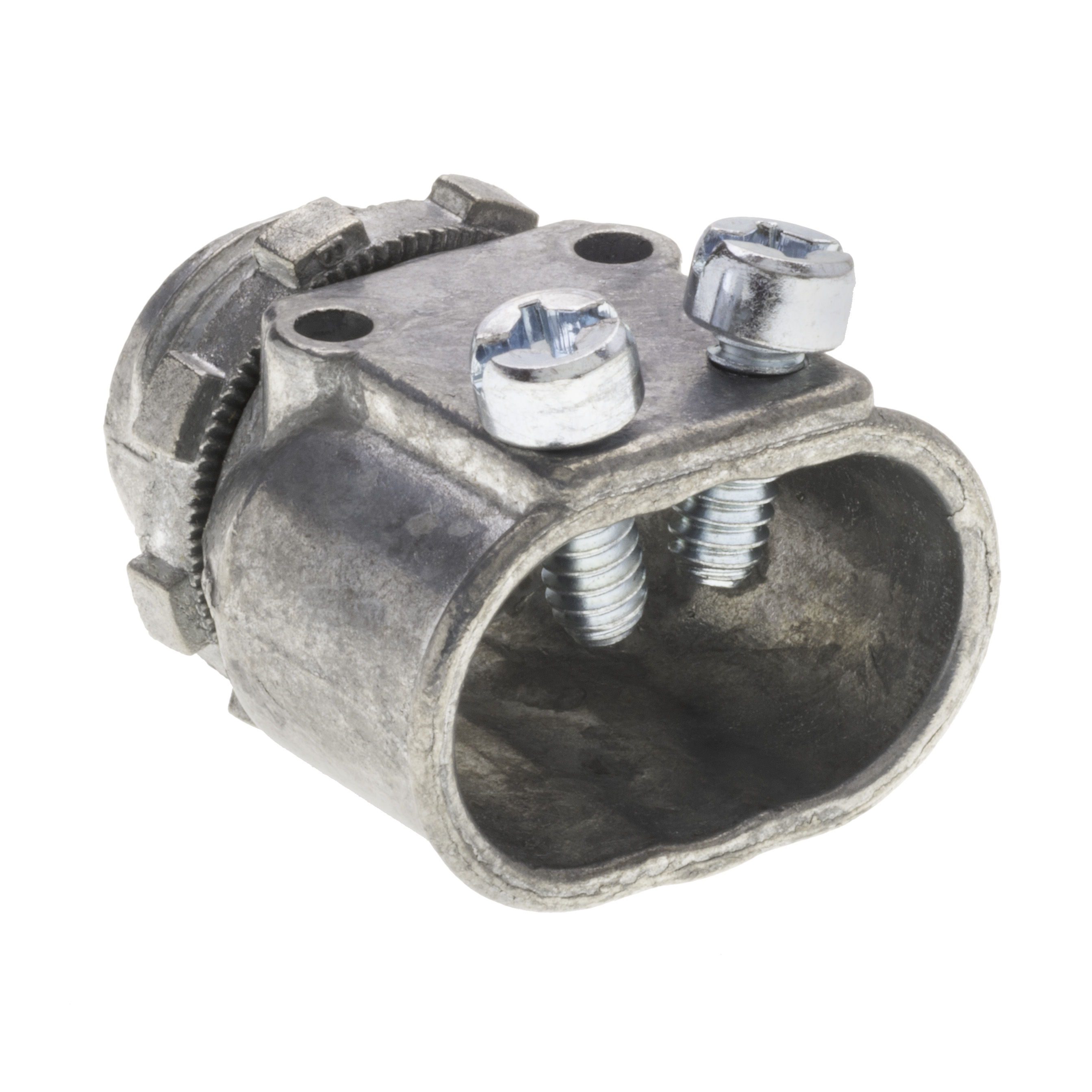 Bridgeport 602-DC2 3/8 IN Ss Duplex Conn. Zinc, Box of 25 - NSI