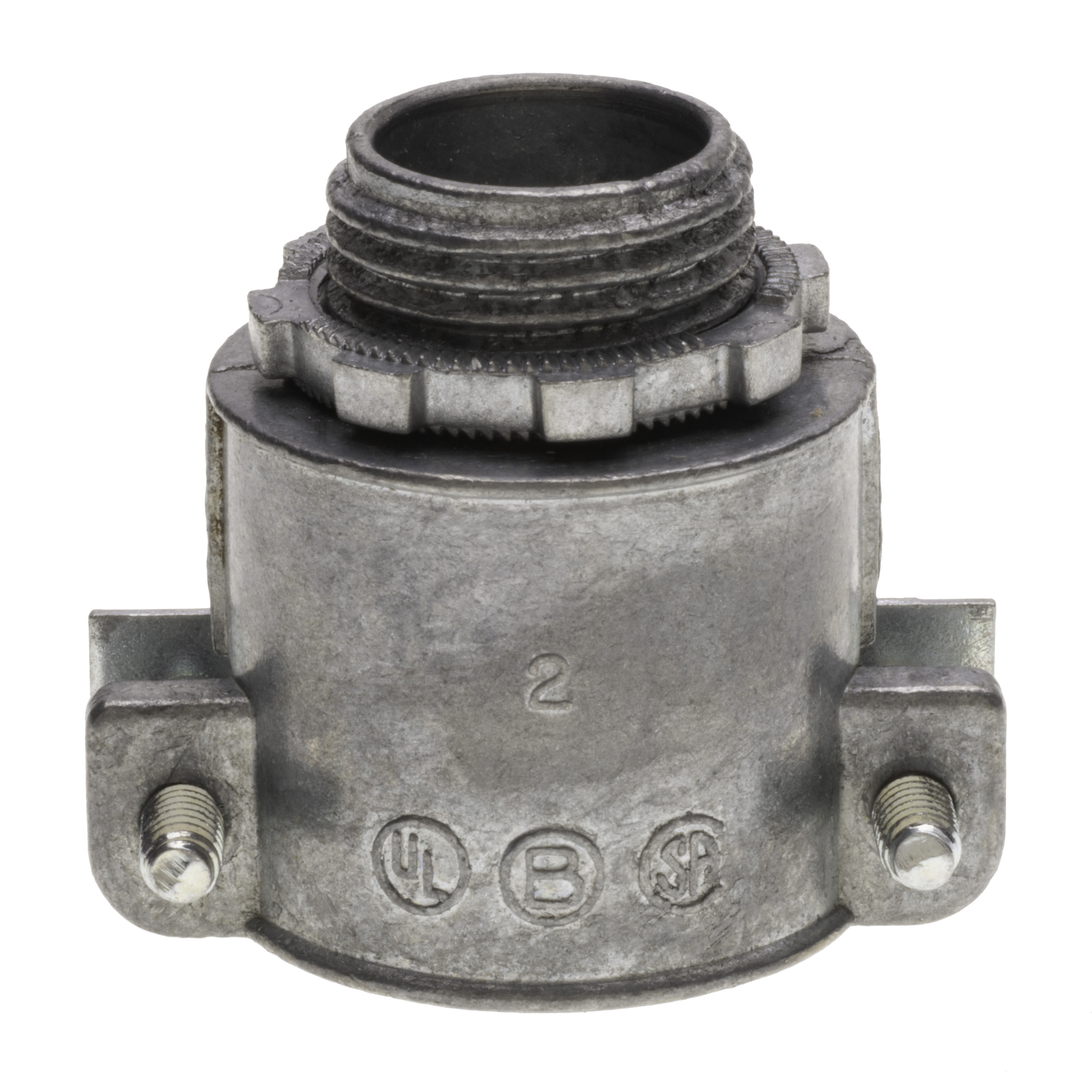 Bridgeport 653-DC2 1/2 IN Strap-Type Conn., Box of 25 - NSI Industries