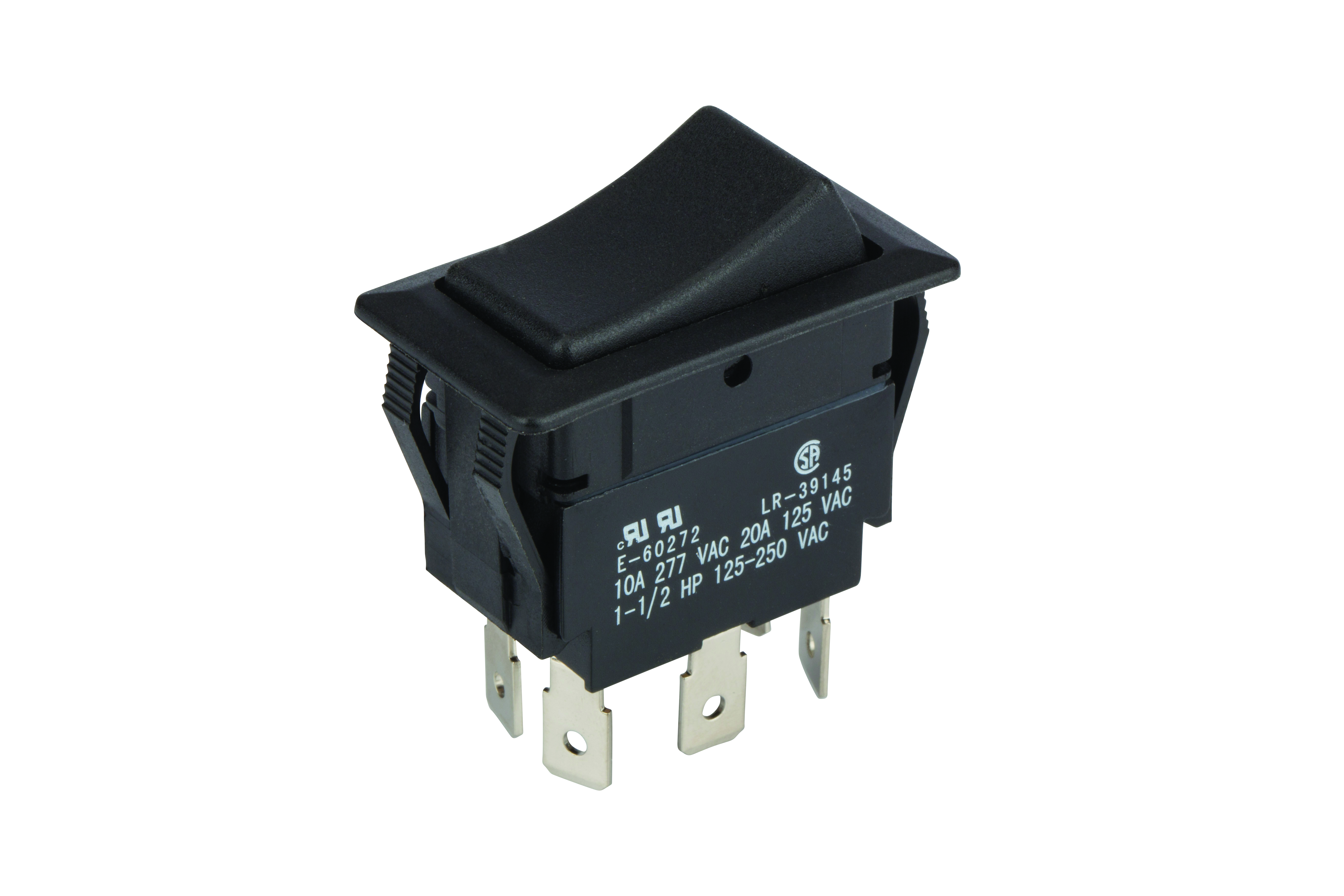 NSI 77040RQ Rocker Switch Maintained On/On Dpdt - NSI Industries