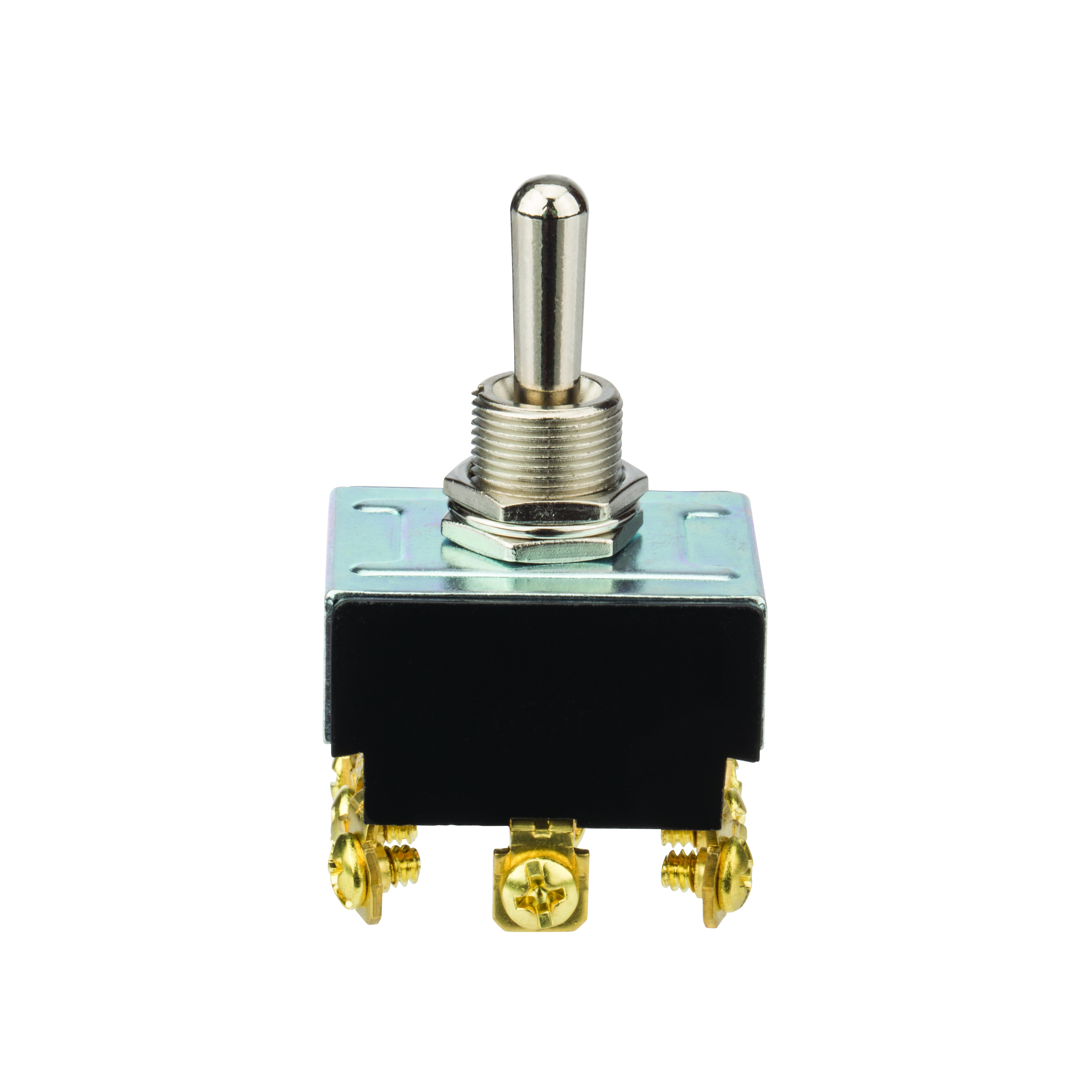 NSI 78315TS Toggle Switch 3PDT 15 Amps On-Off-On Circuit Bat Br/Ni