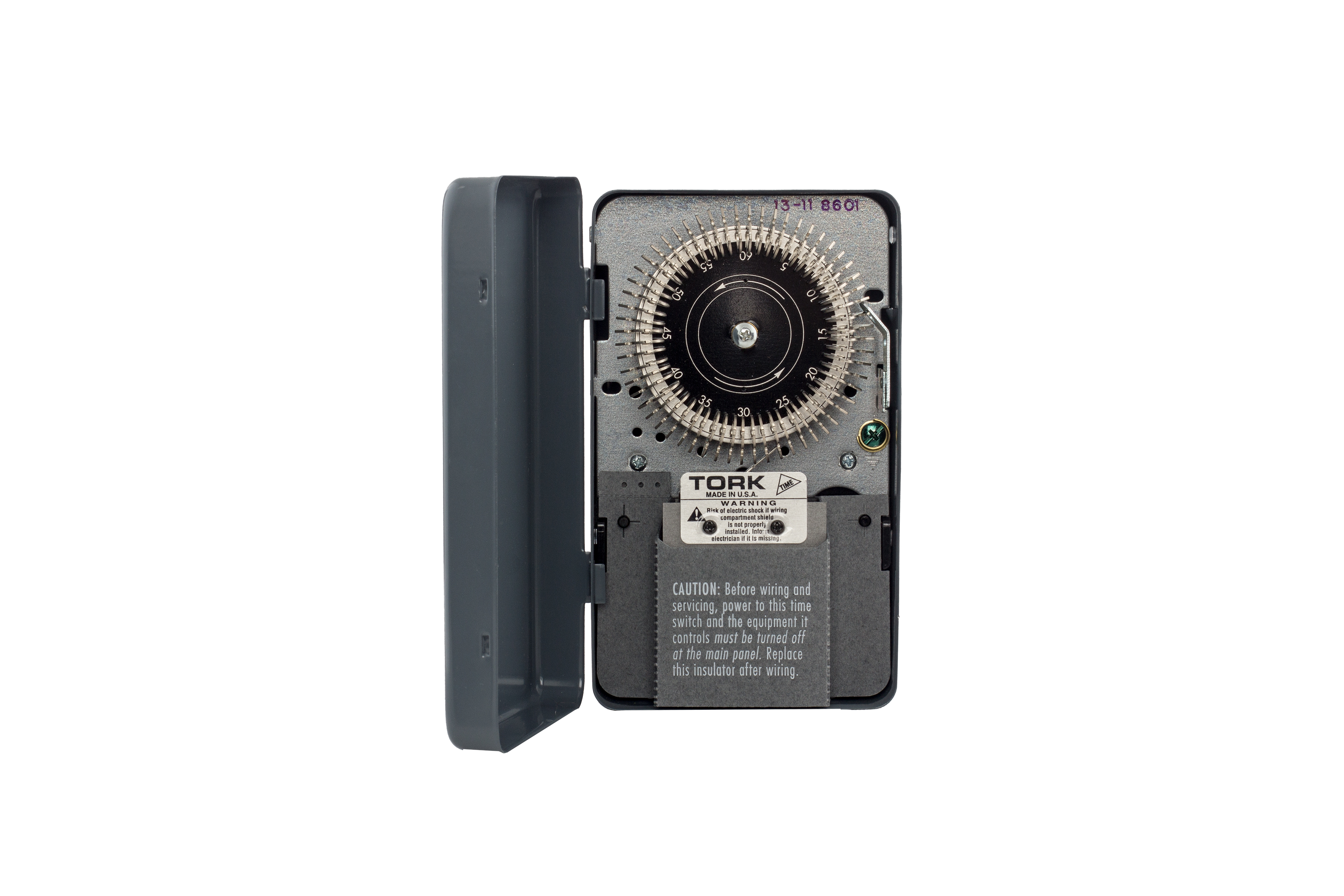 TORK 8601 60 Minute Cycle Timer 20A 120V Spdt Indoor Metal
