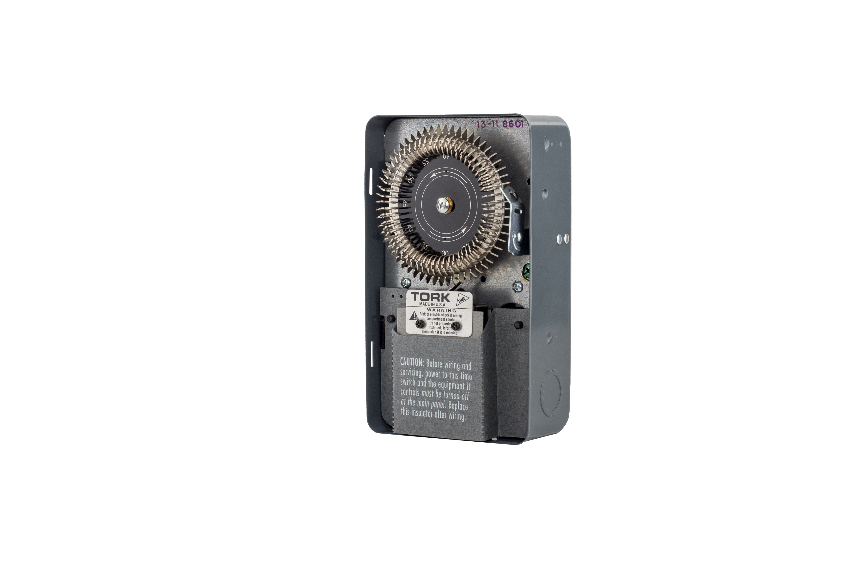 TORK 8601 60 Minute Cycle Timer 20A 120V Spdt Indoor Metal