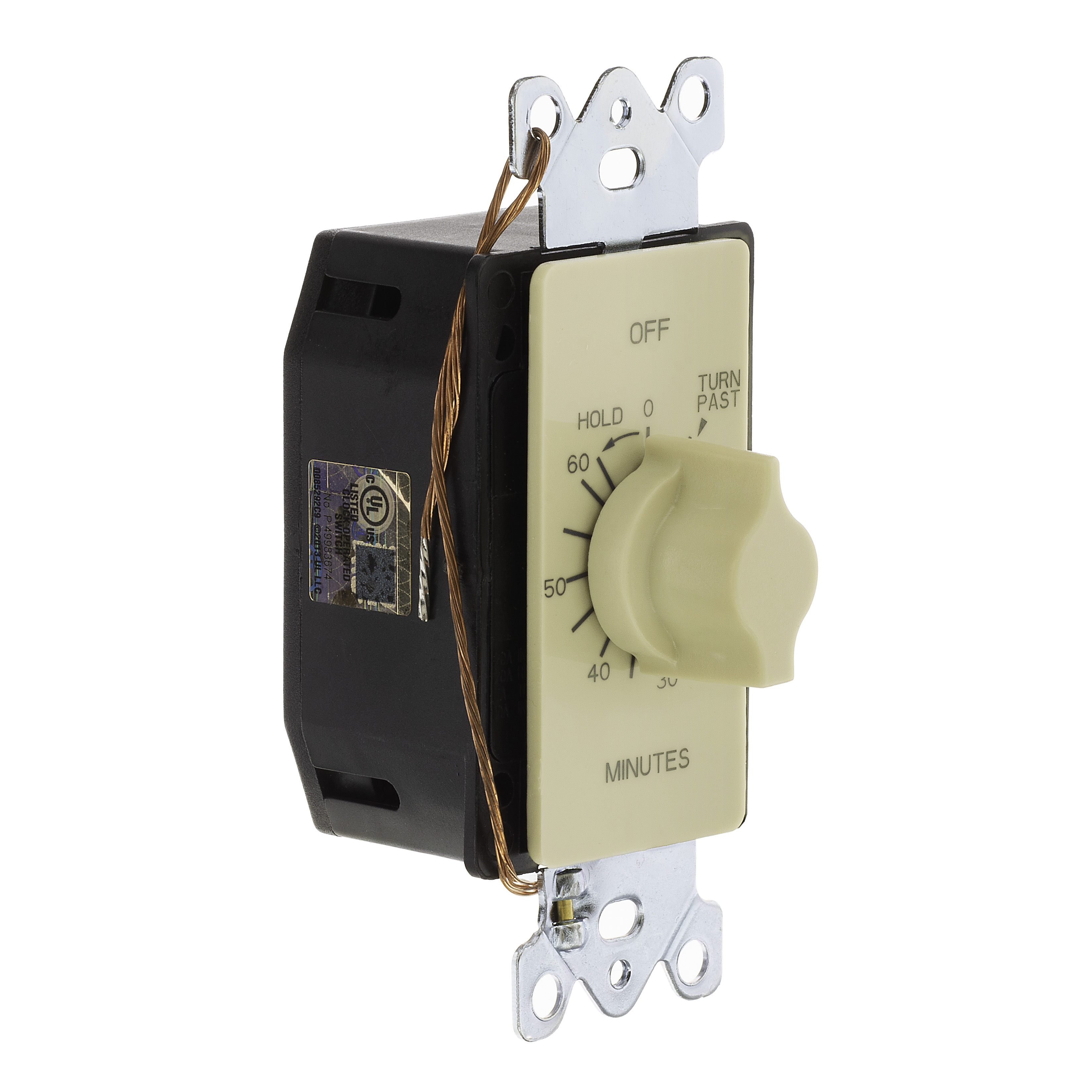 TORK A560MH 60 Minute Spring Wound Twist Timer With Hold 125-277V