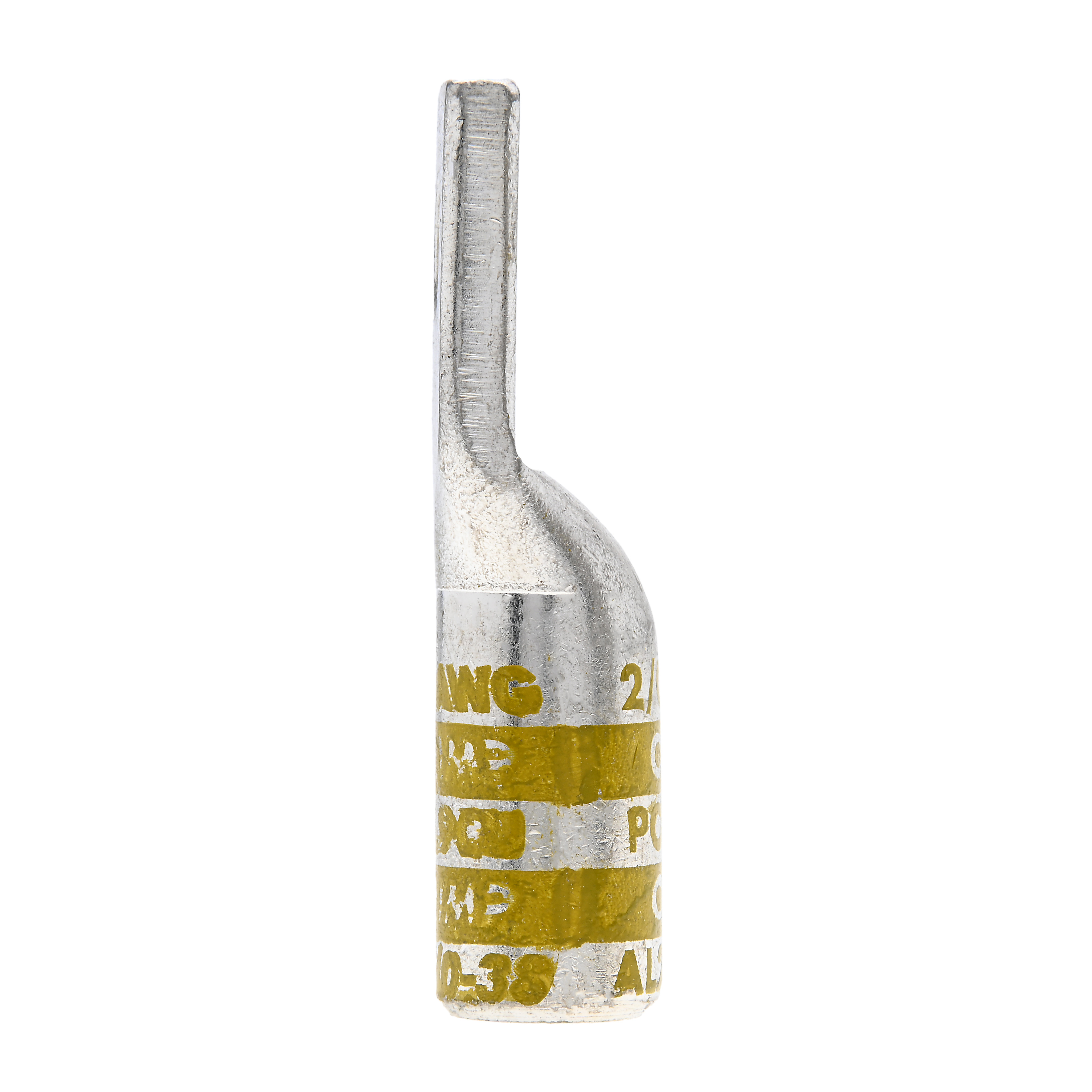 Polaris AL2/0-38 2/0 Awg Alum Compression Lug, 3/8