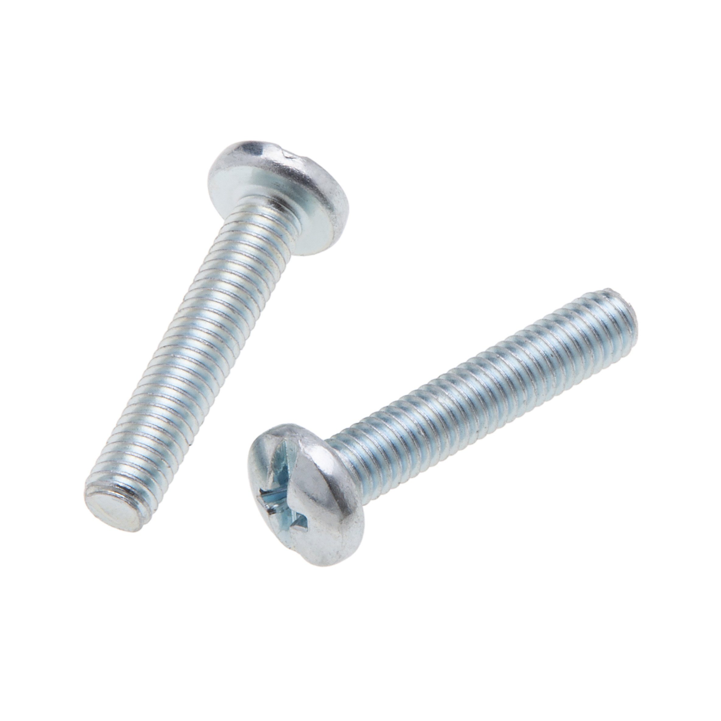 Metallics JPMP78 Screws 6-32 X 1/4 Pn Ph MS St-zn (Jar 100) - NSI