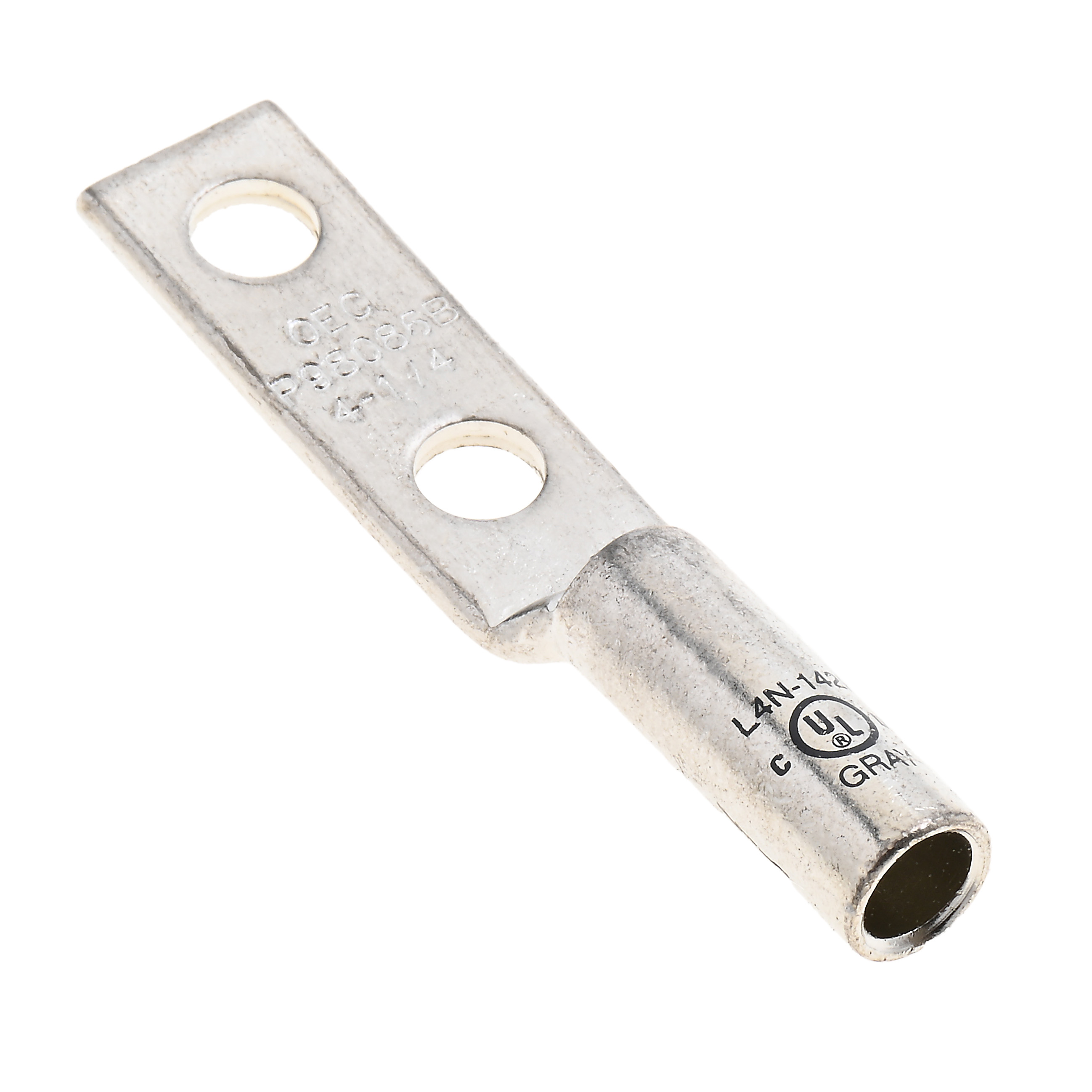 Polaris L4N-142P #4 Awg Max Wire Size, 1/4 Stud Size, Tin-Plated