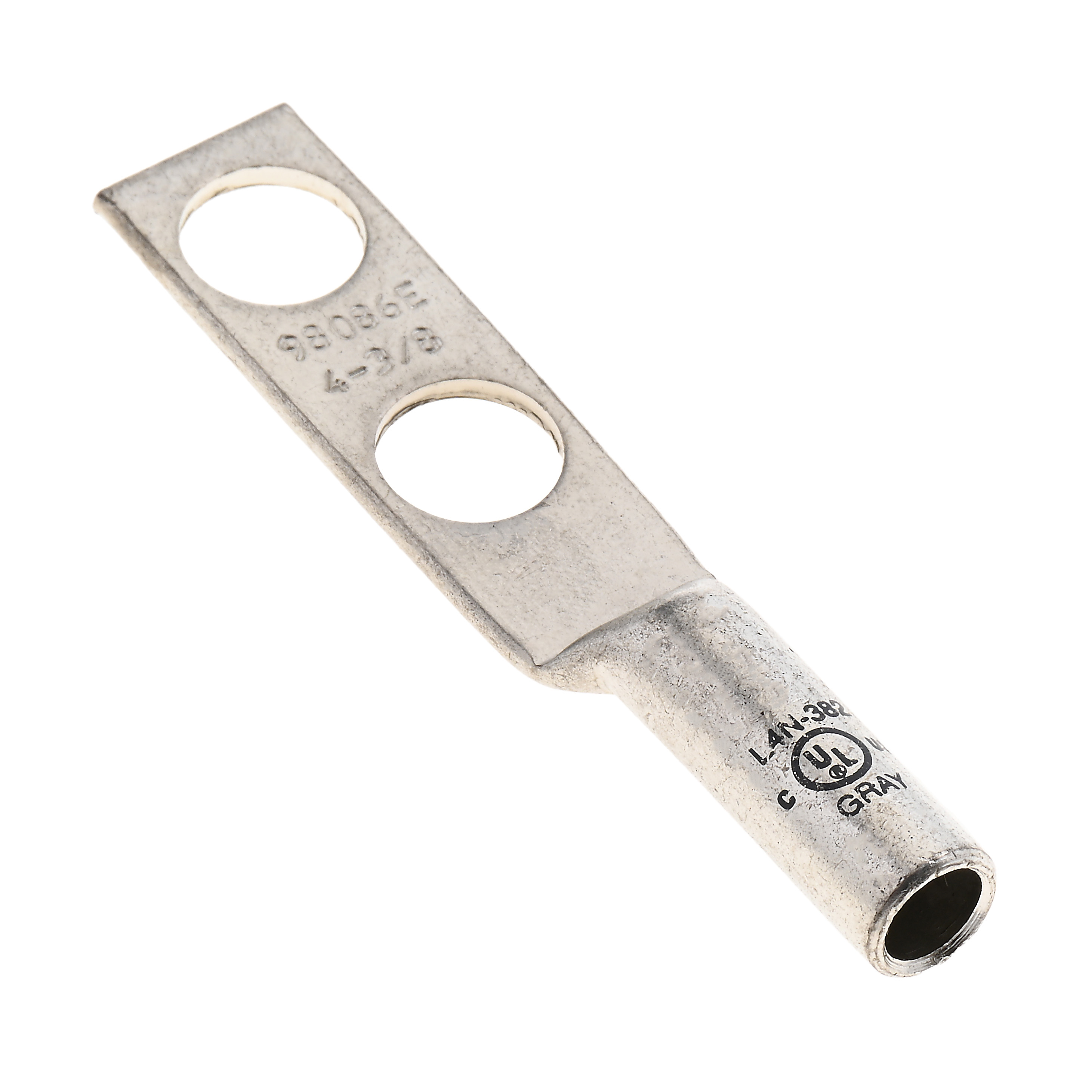 Polaris L4N-382 #4 Awg Max Wire Size, 3/8 Stud Size, Tin-Plated