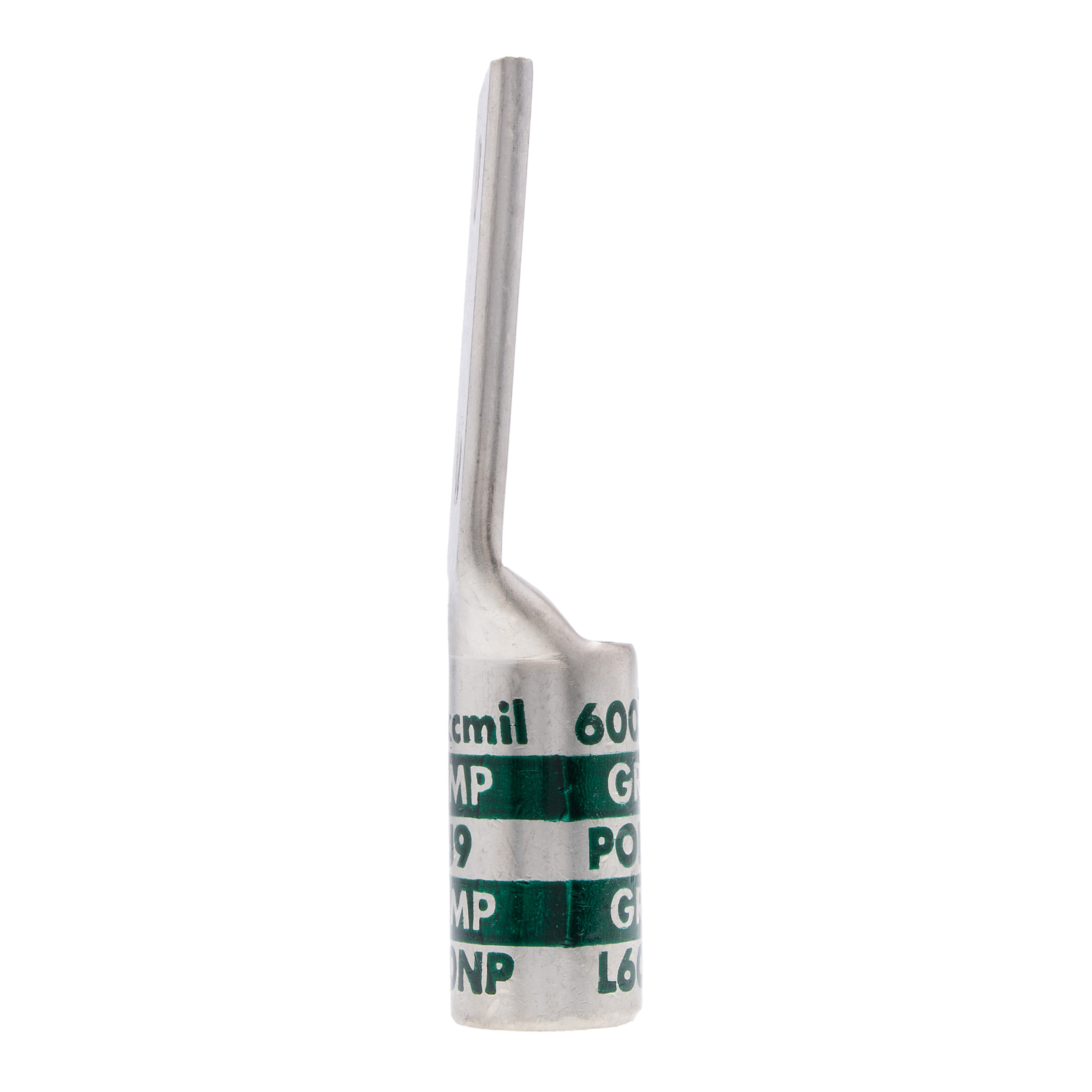 Polaris L600NP 600 MCM CU Compression Lug, 1/2 Bolt Size, 2 hole