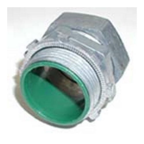 Bridgeport 250-DCI2 1/2 IN Comp. Conn. Ins. Zinc, Box of 50 - NSI