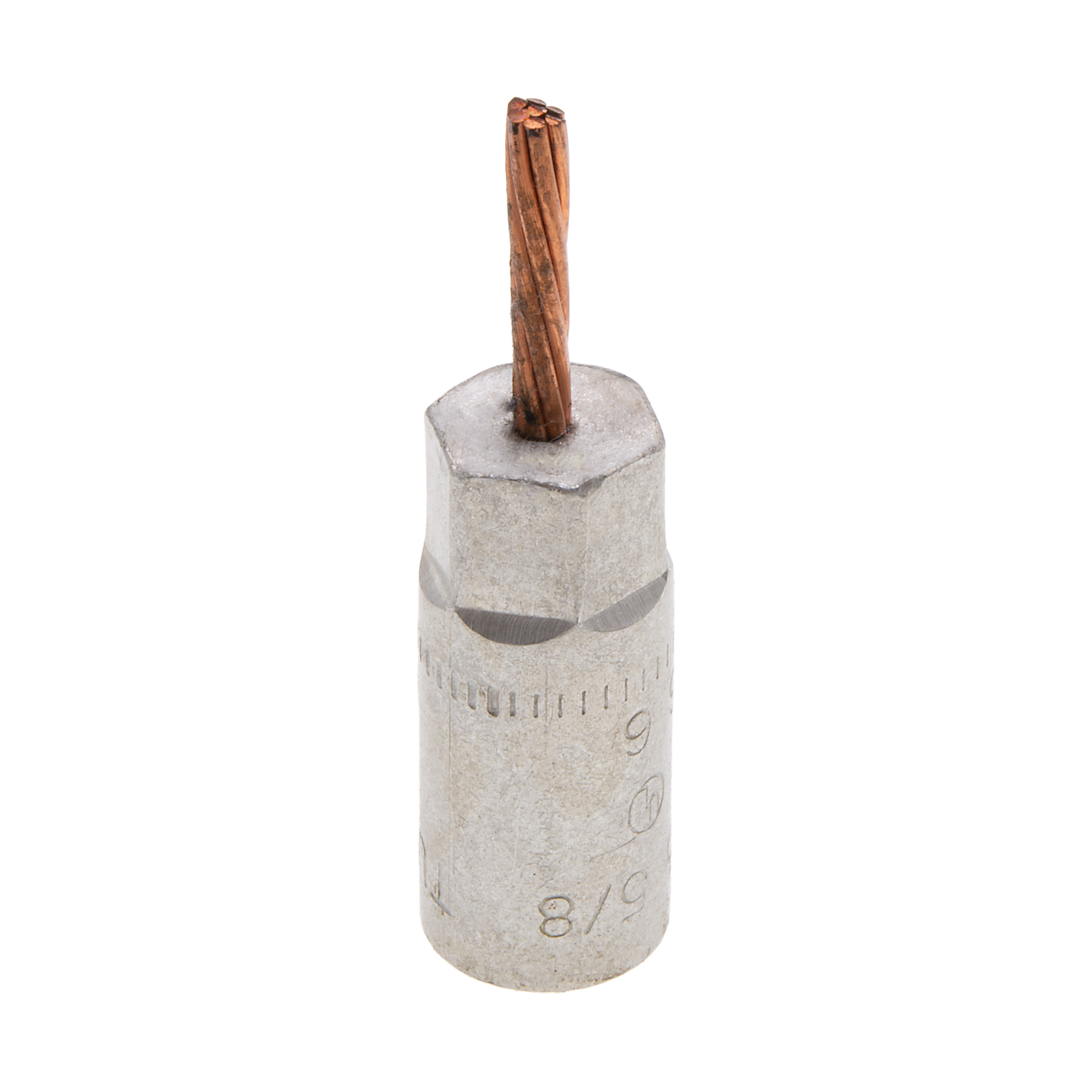 Polaris PT6 Al Pin Terminal Copper Pin 6 AWG - NSI Industries