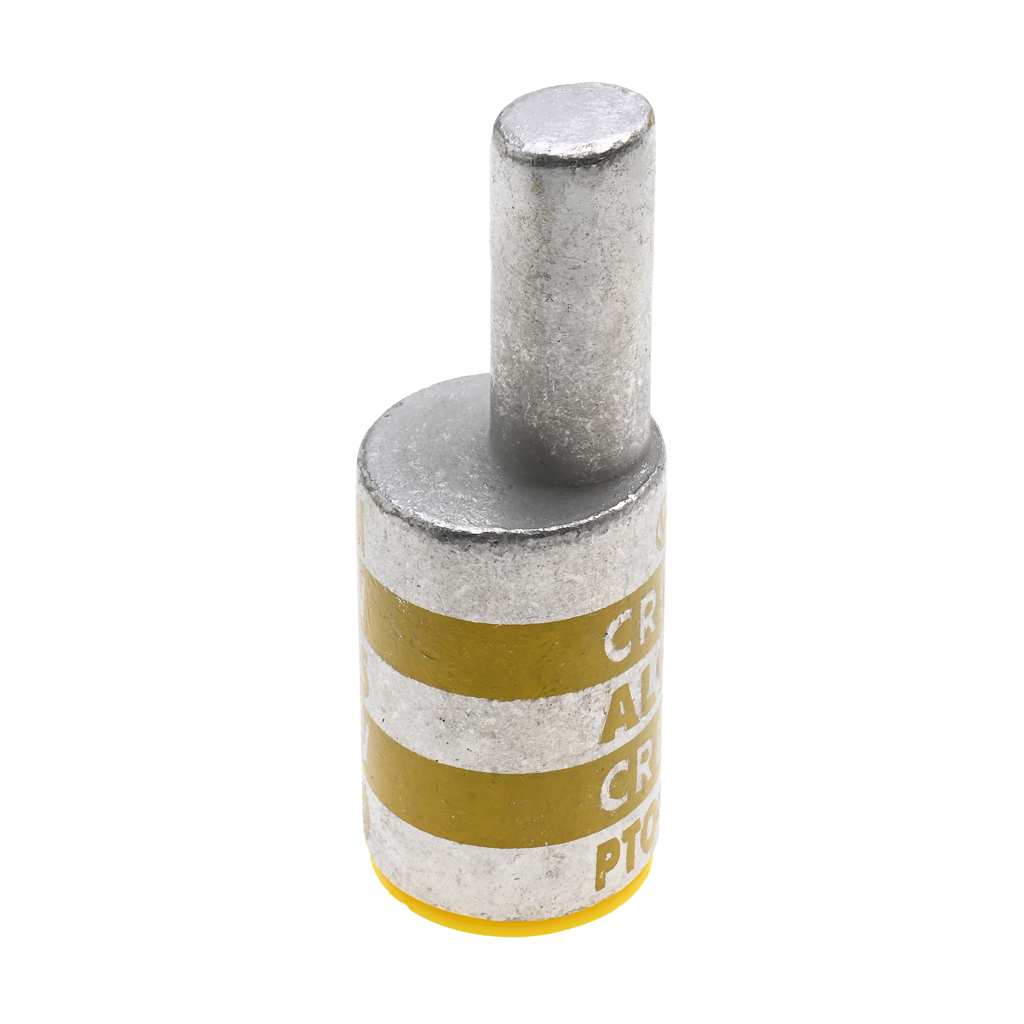 Polaris PTO-600 Offset Aluminium, Tin Plated Pin Terminal, 600 Mcm