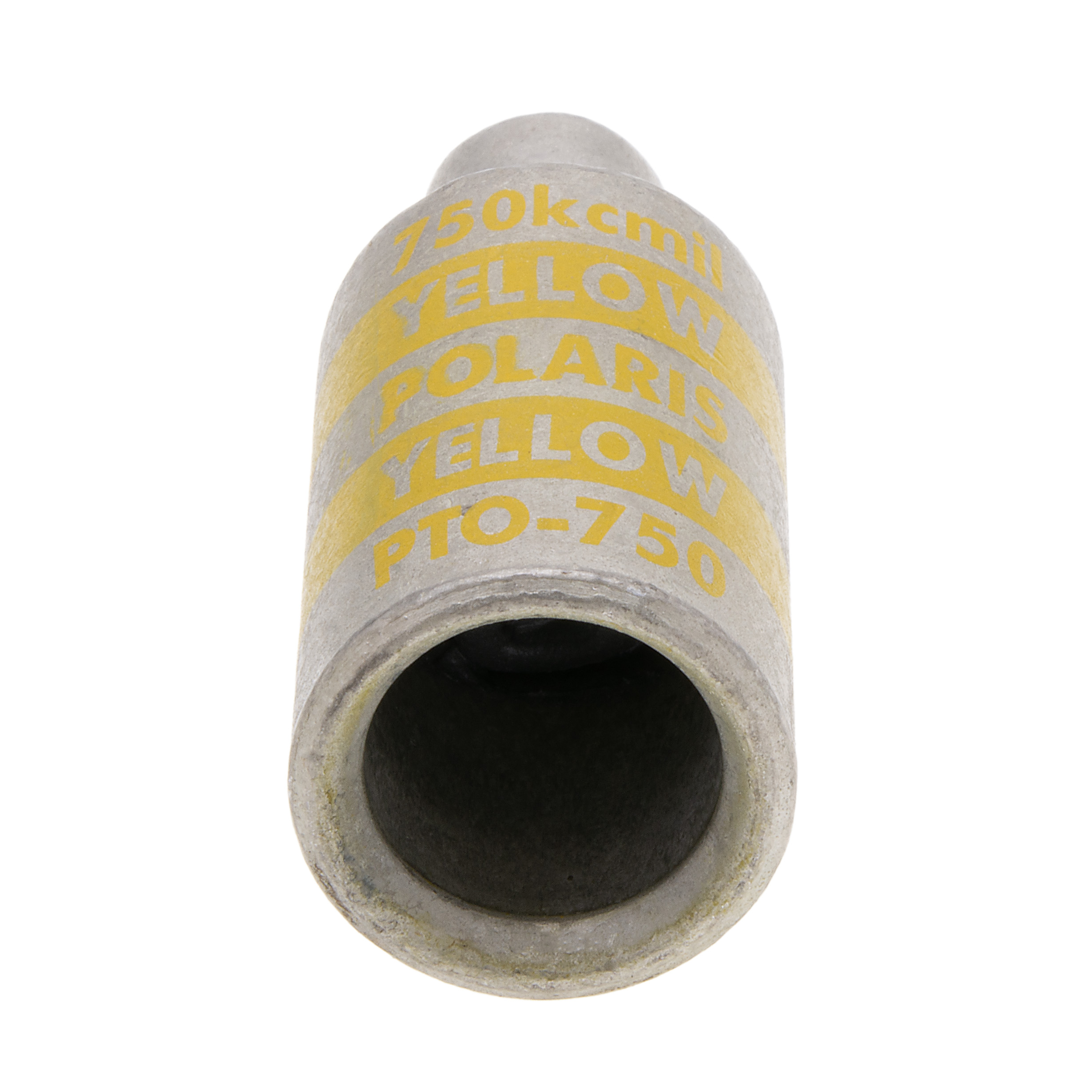 Polaris PTO-750 Offset Aluminium, Tin Plated Pin Terminal, 750 Mcm