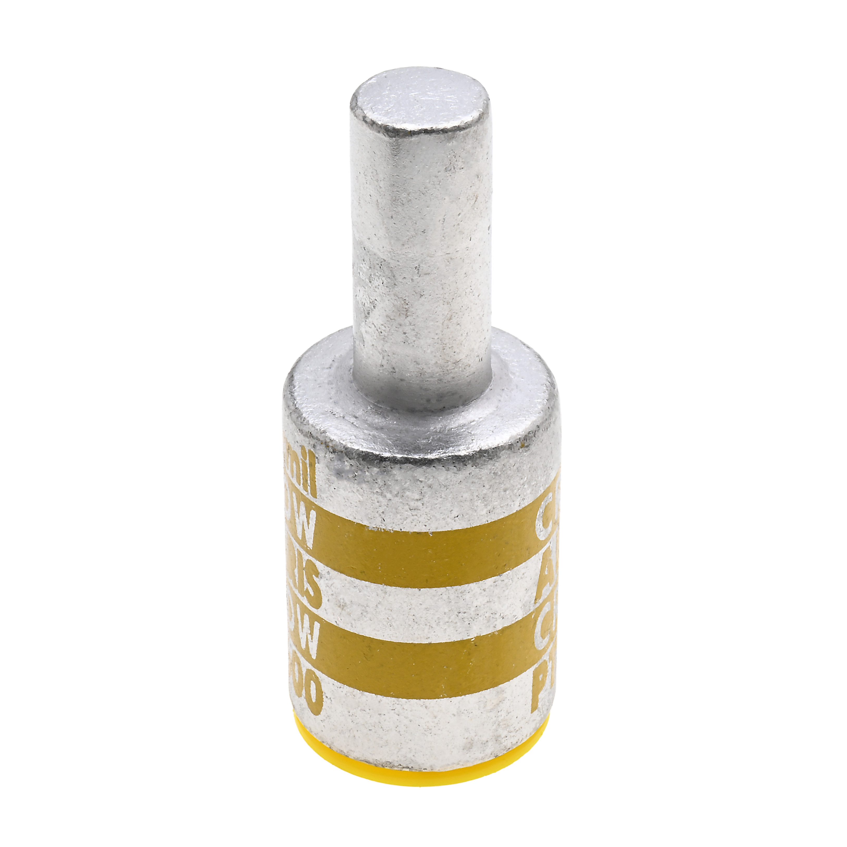 Polaris PTS600 Aluminum, Tin Plated Pin Terminal, 600 Mcm Wire