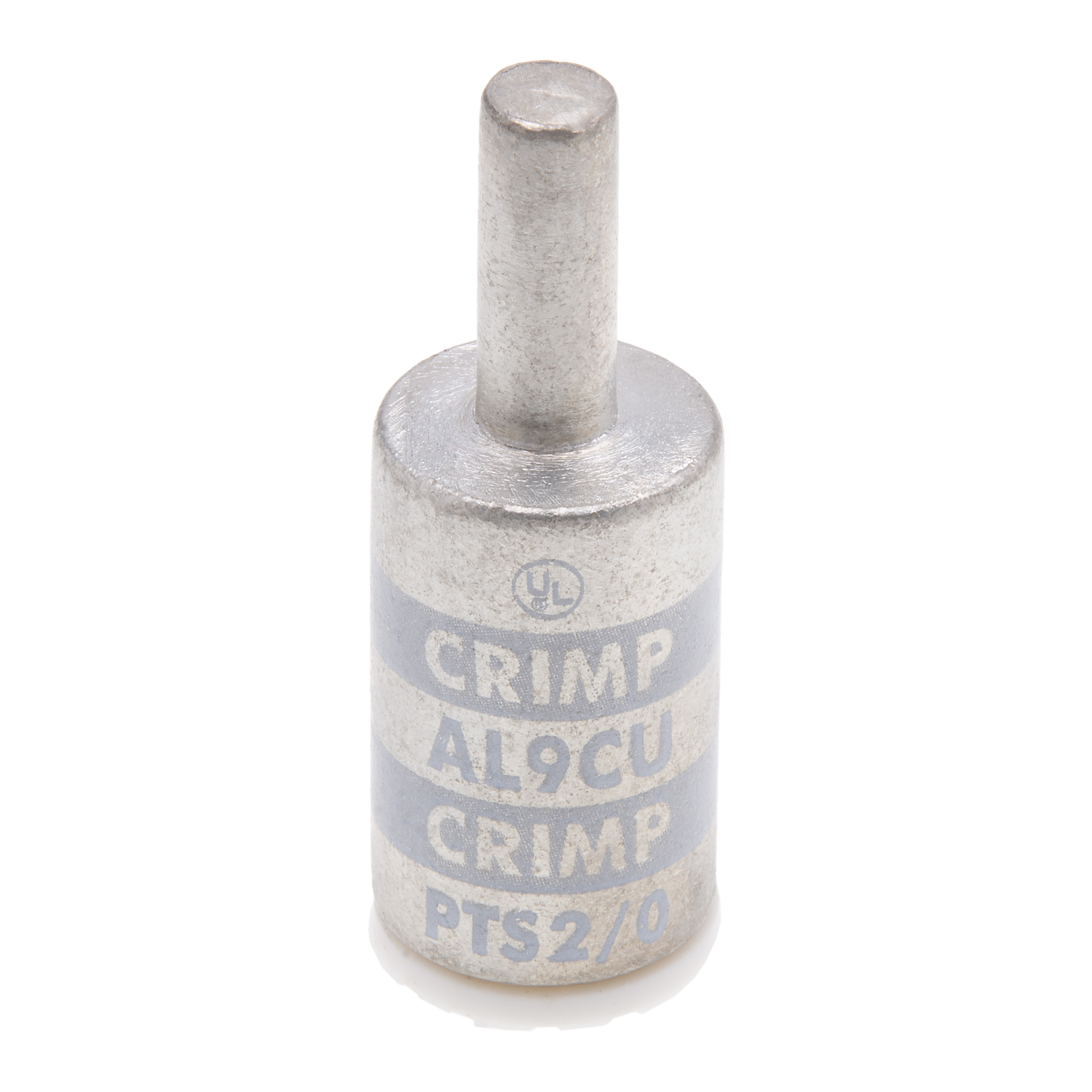Polaris PTS2/0 Aluminum, Tin Plated Pin Terminal, 2/0 Awg Wire