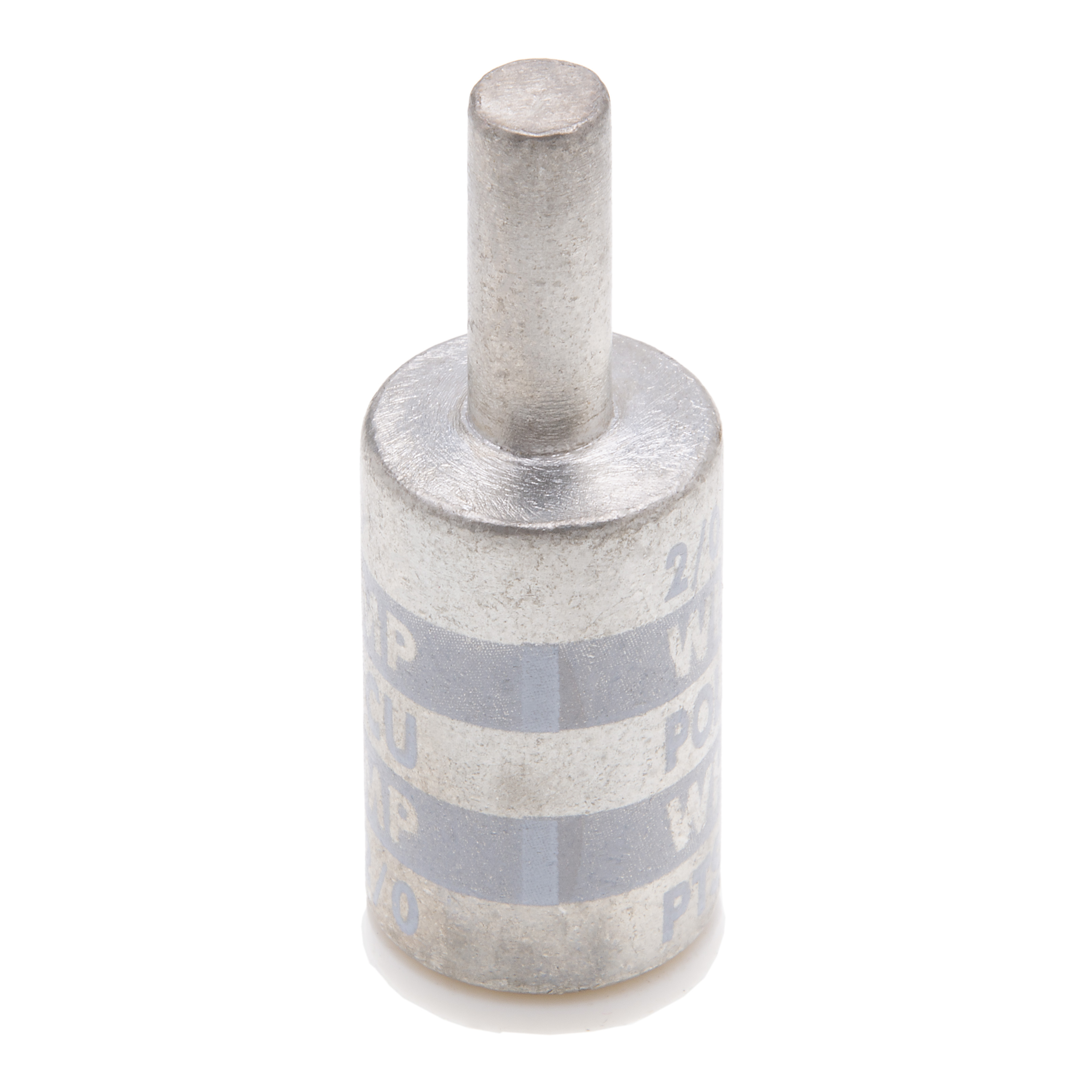 Polaris PTS2/0 Aluminum, Tin Plated Pin Terminal, 2/0 Awg Wire