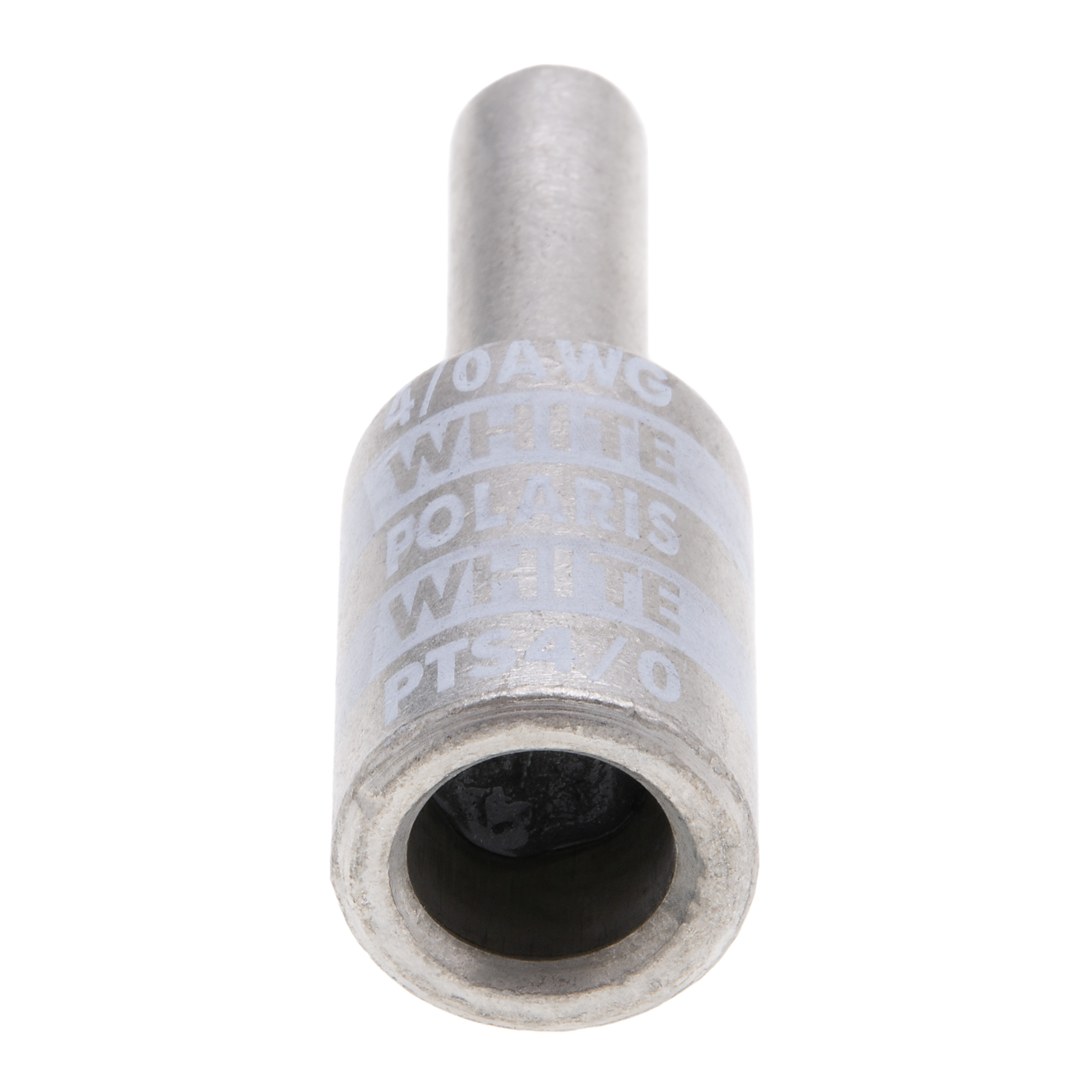 Polaris PTS4/0 Aluminum, Tin Plated Pin Terminal, 4/0 Awg Wire