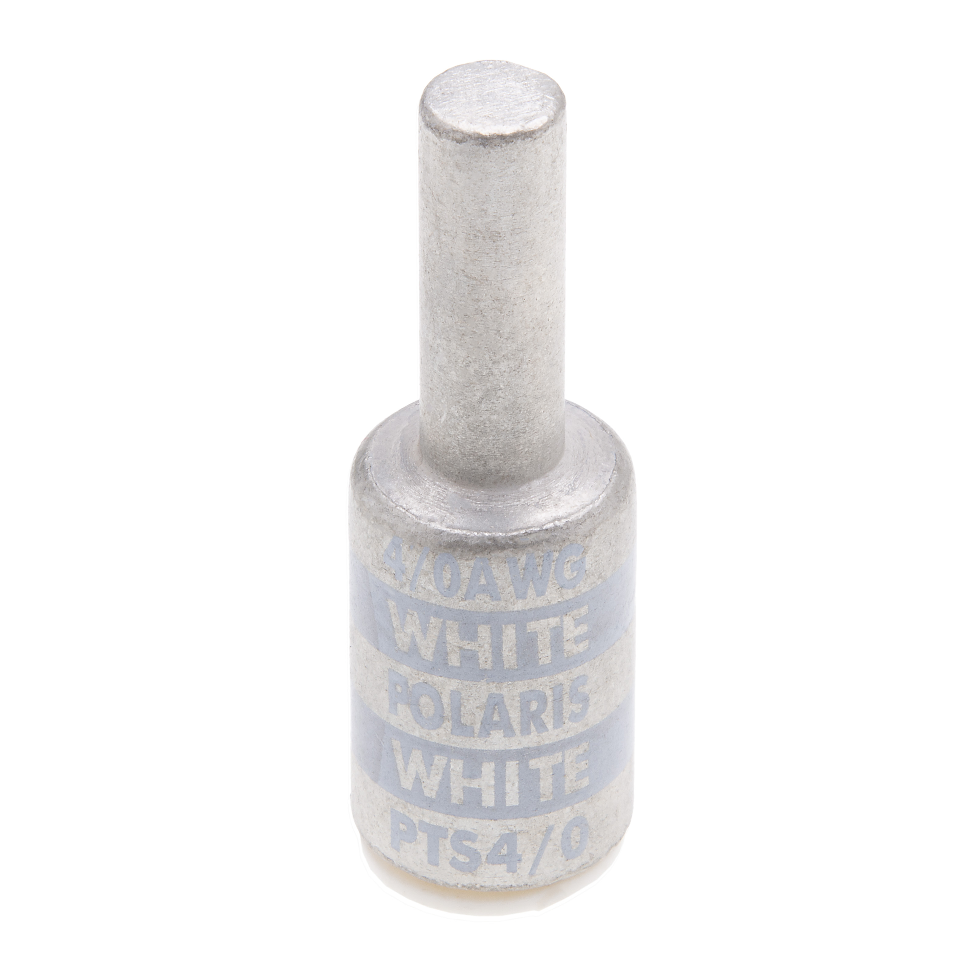 Polaris PTS4/0 Aluminum, Tin Plated Pin Terminal, 4/0 Awg Wire