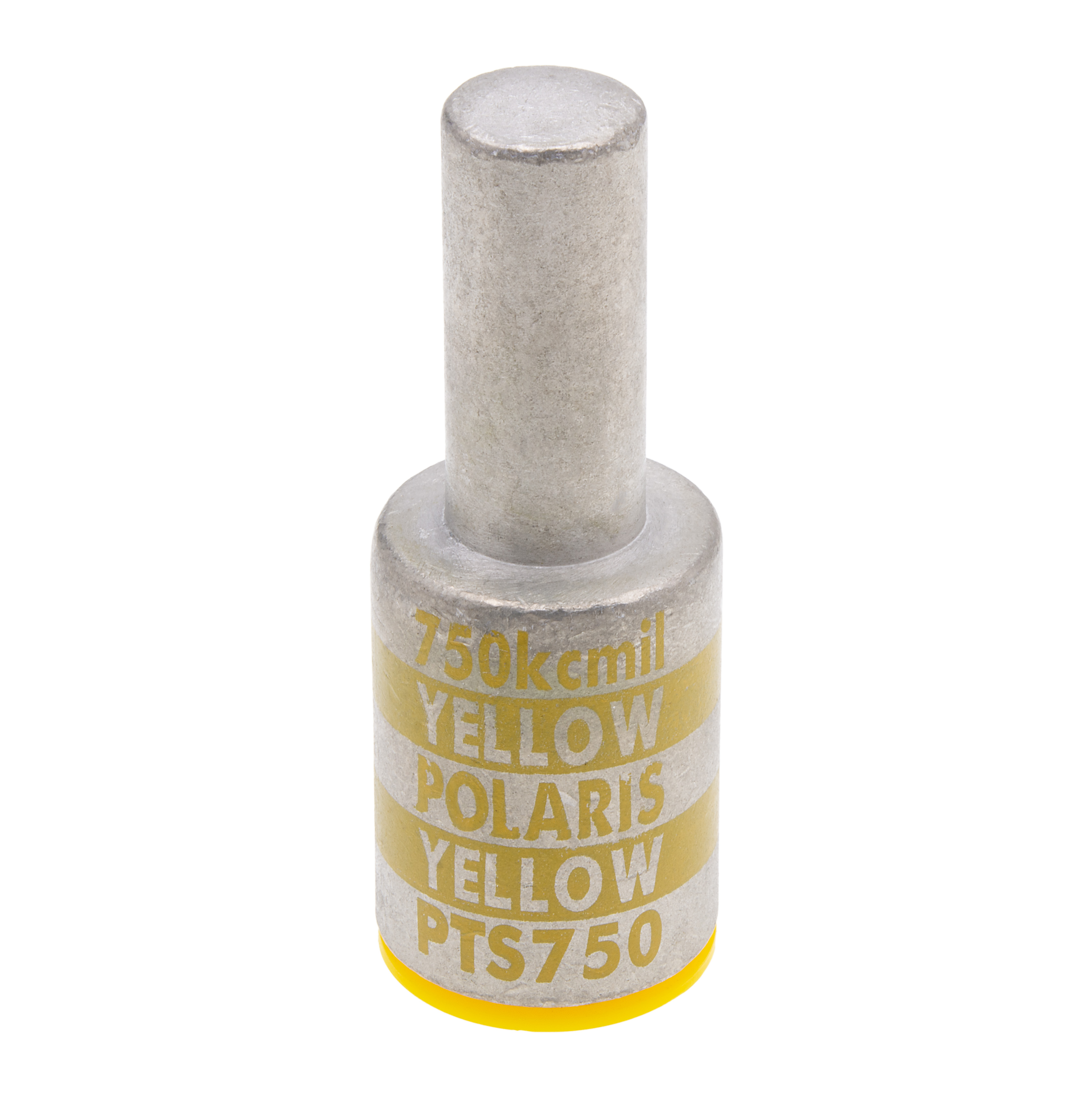 Polaris PTS750 Aluminum, Tin Plated Pin Terminal, 750 Mcm Wire