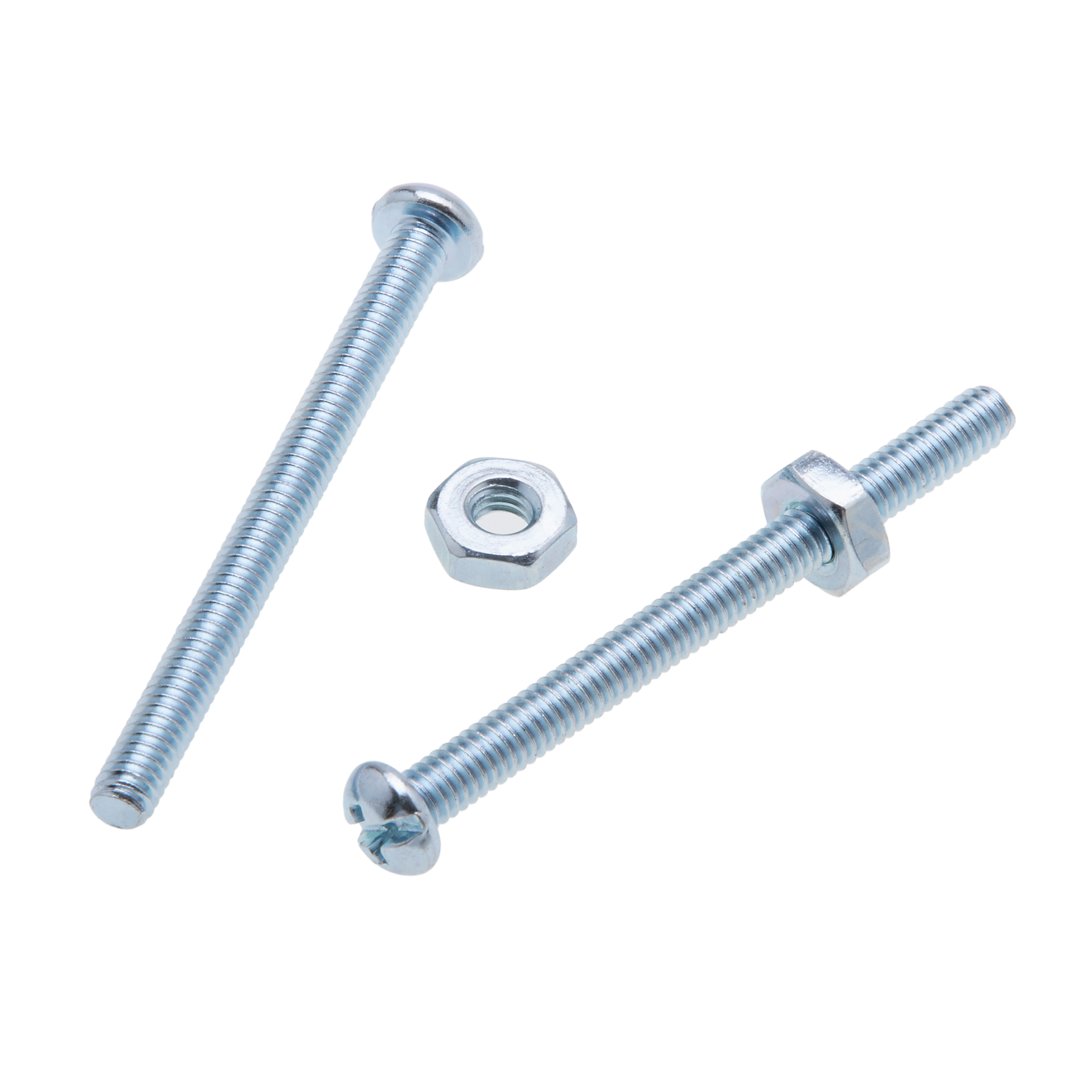 Metallics RSB102 Screws 1/4-20 X 1-1/4 Rh Cd StvBlt St-zn Kit