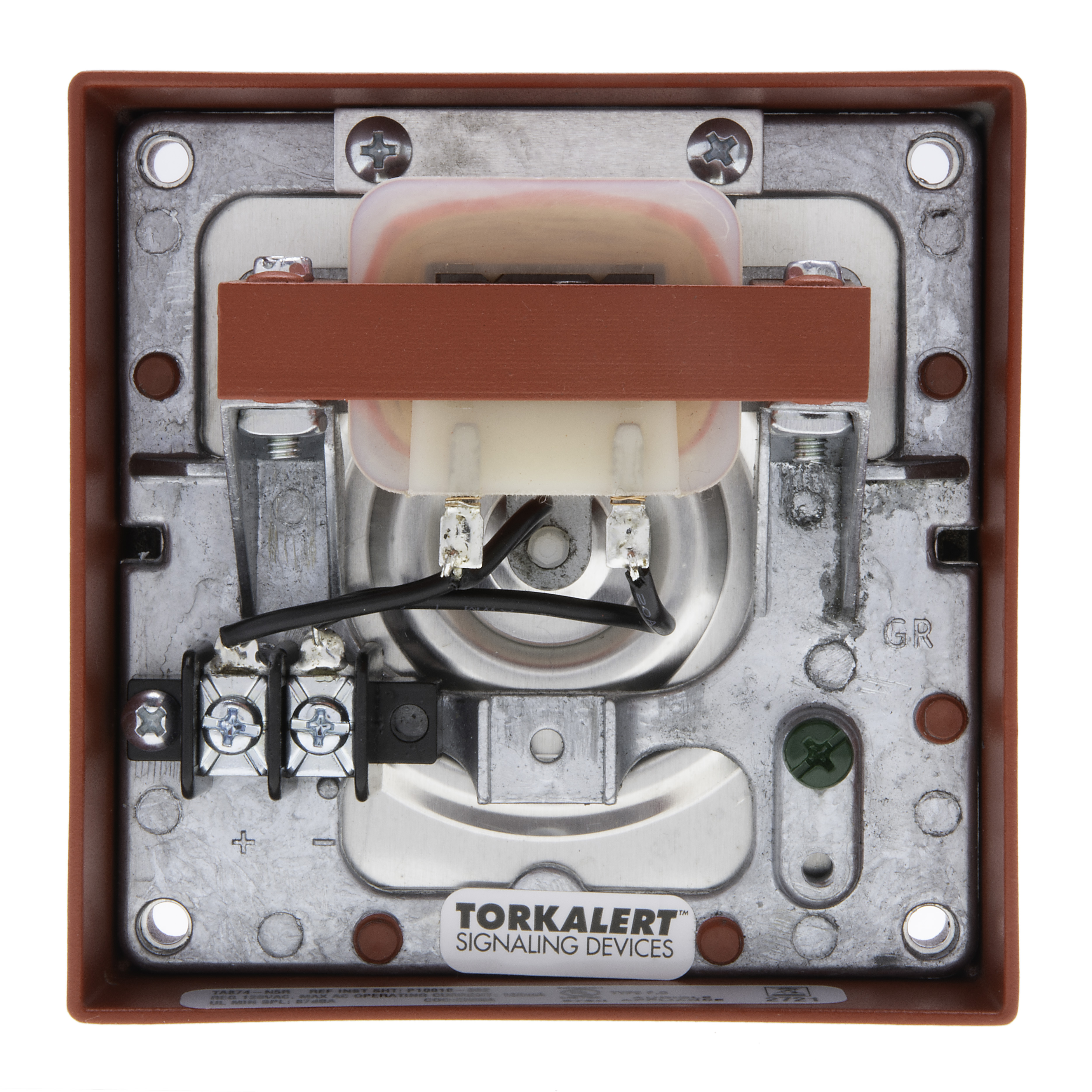 TORK TA874-N5R Mechanical Horn 120V Red - NSI Industries