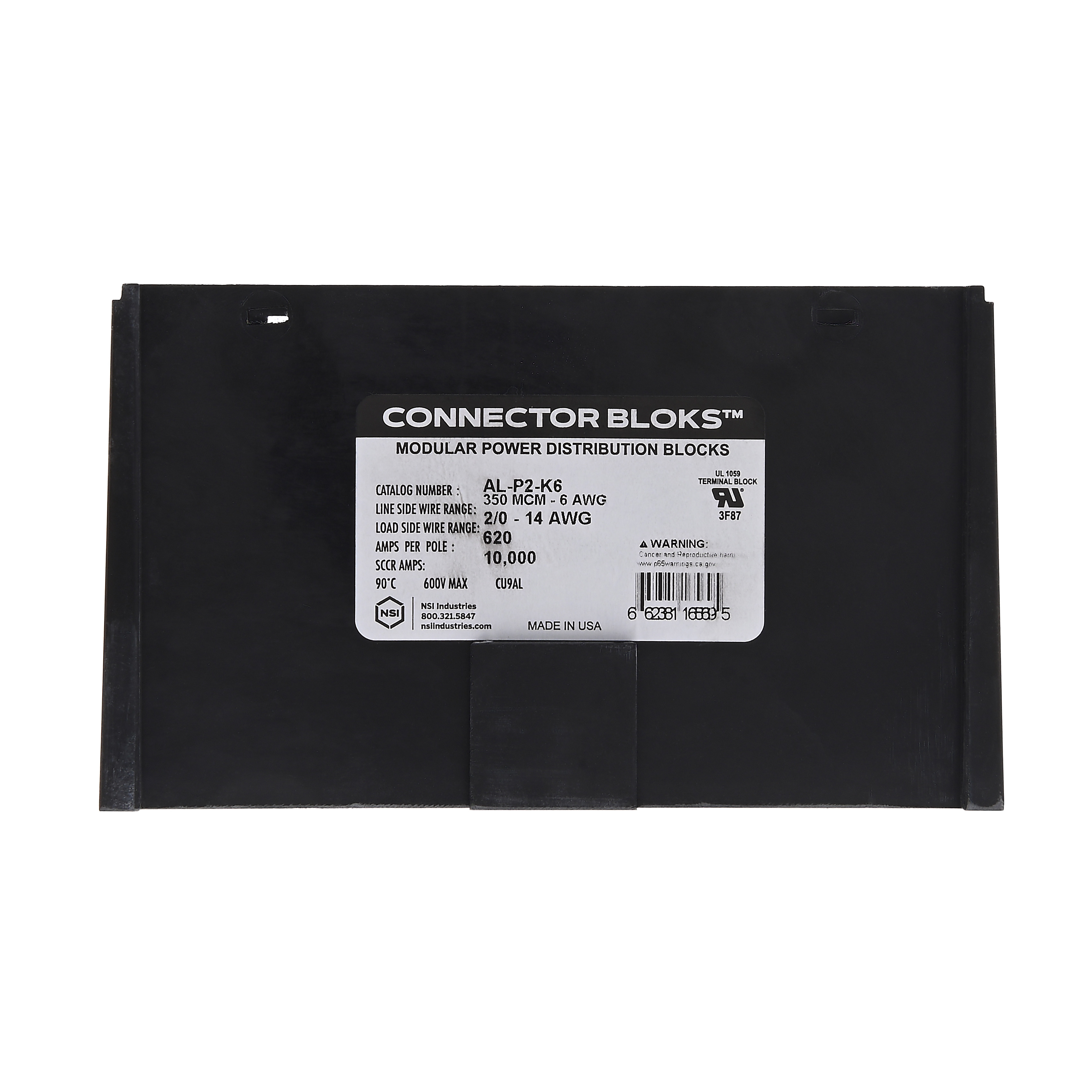 Polaris AL-P2-K6 (2) 350 Mcm - 6 Awg Primary (6) 2/0-14 Secondary