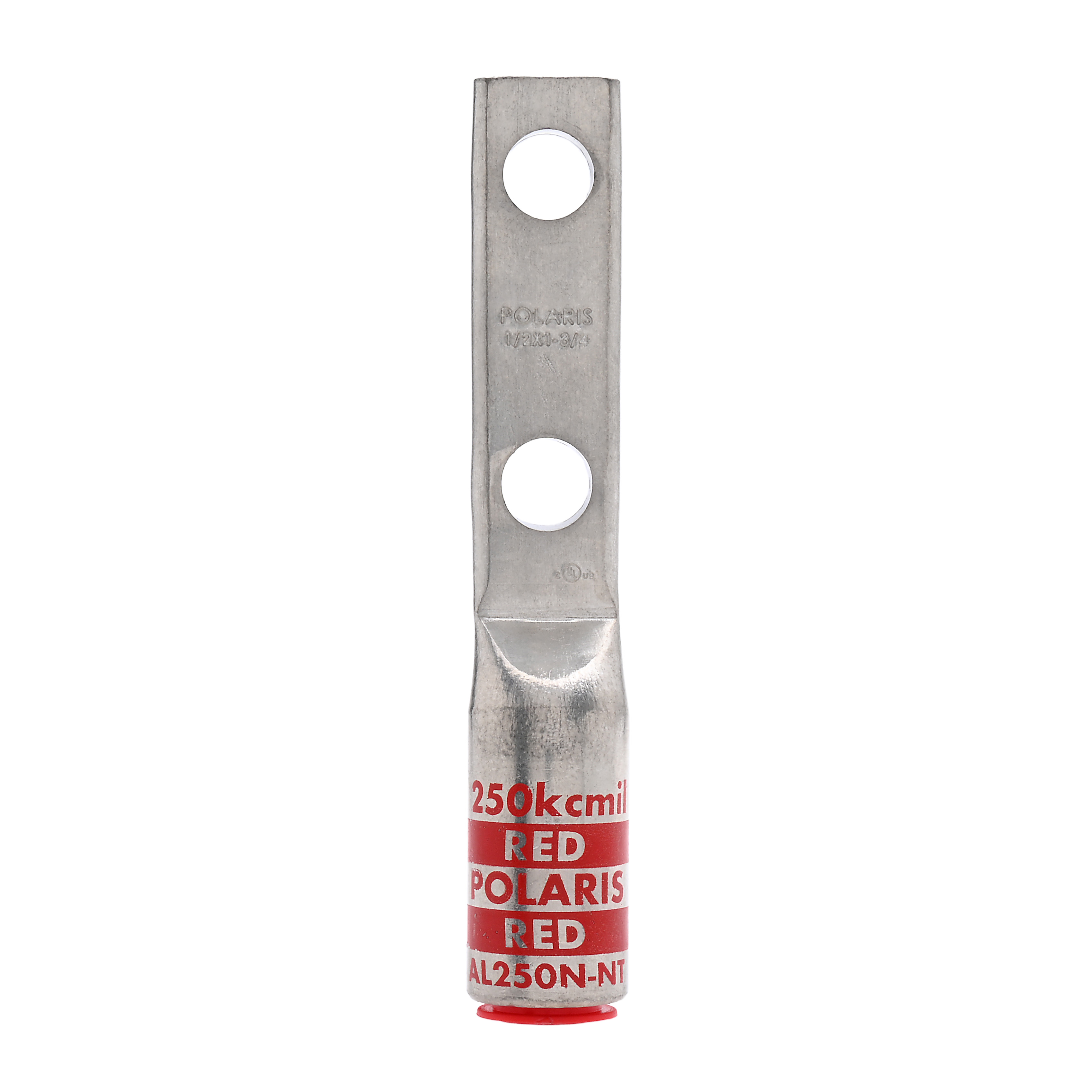 Polaris AL250N-NT 250 MCM AL CMP 1/2 IN 2 Hole, Narrow Tang - NSI