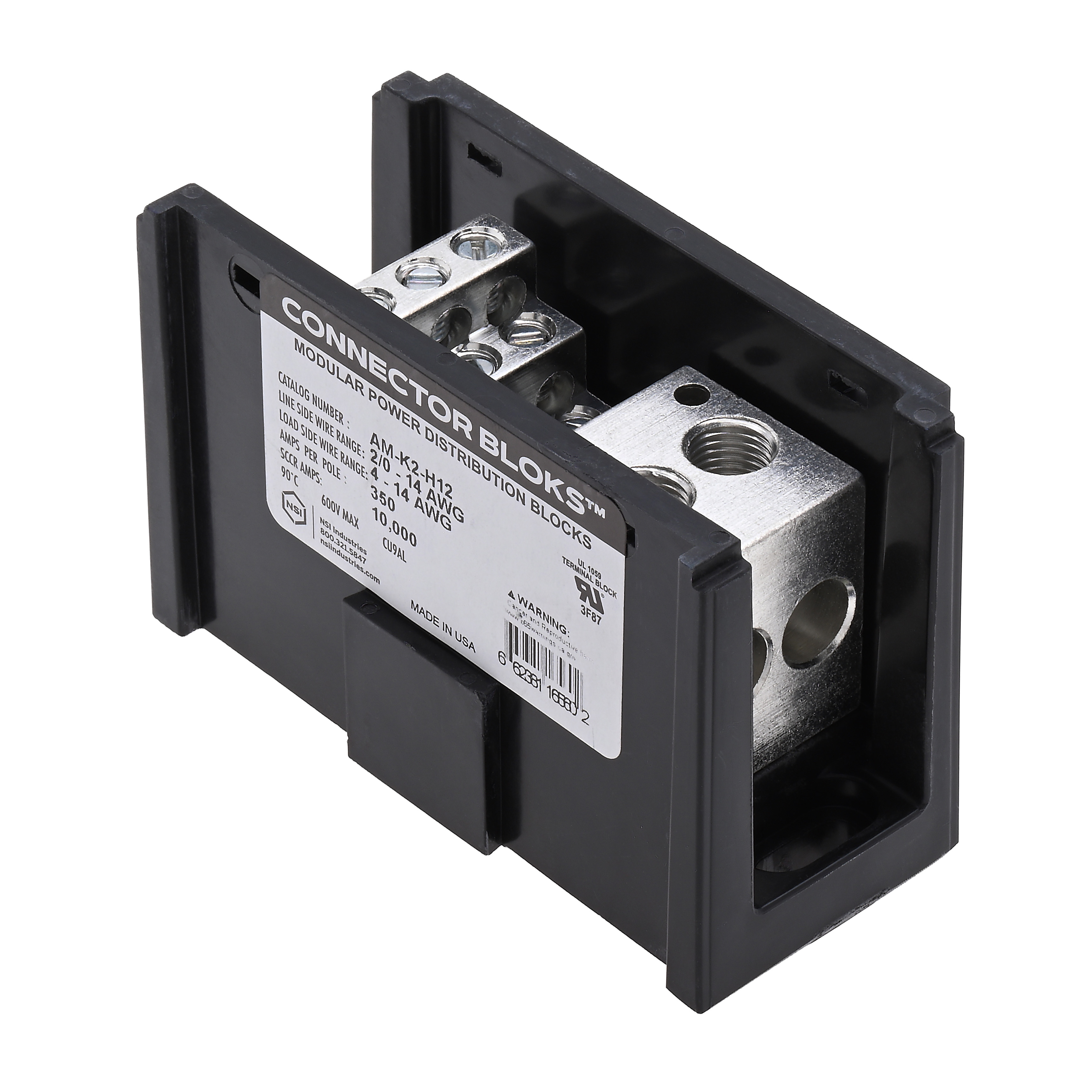 Polaris AM-K2-H12 Pwr Dist 2x2/0-14 Line 12x4-14Load - NSI Industries