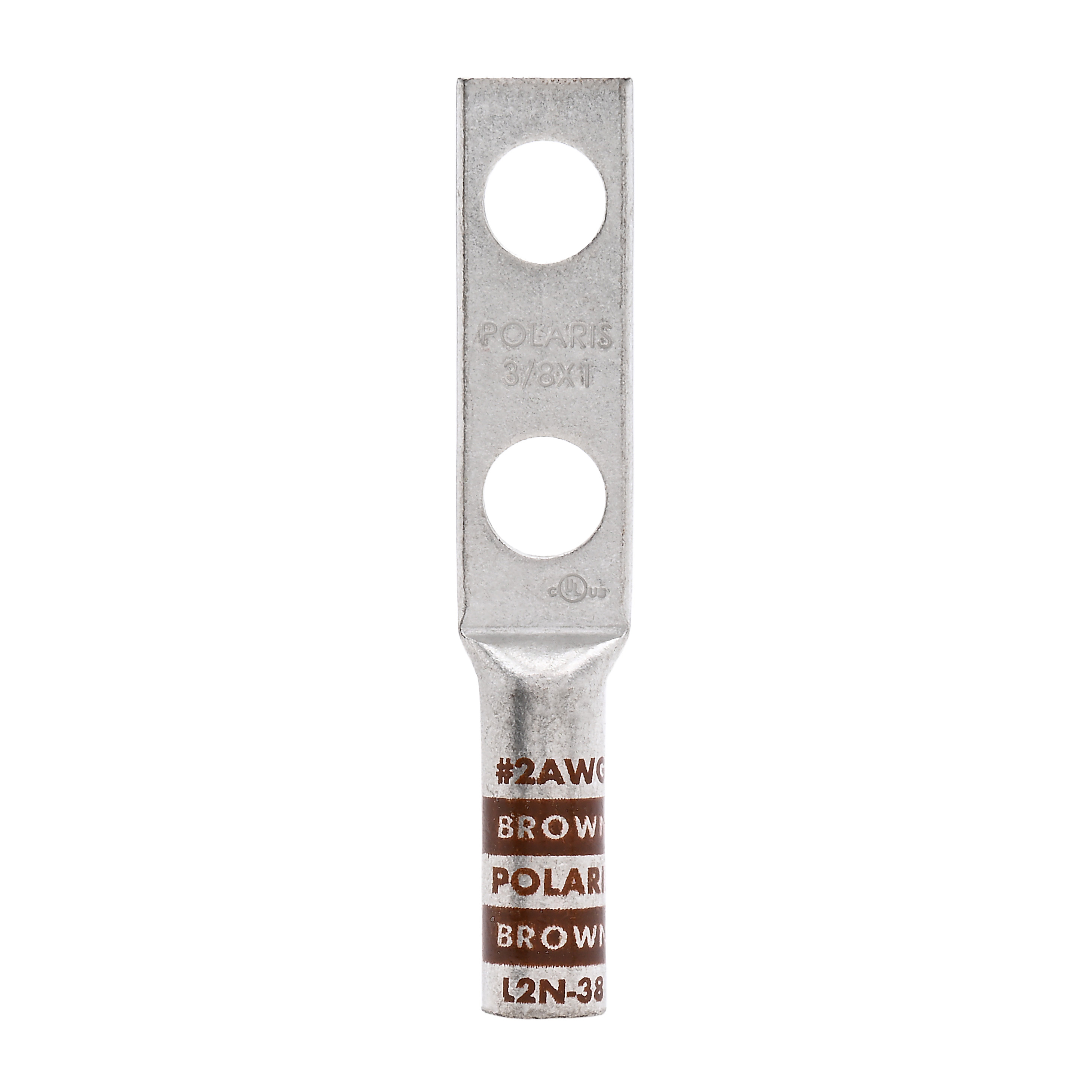 Polaris L2N-38 CMP Lug Cu Long 2 AWG 3/8 Bolt 1 Spac - NSI Industries