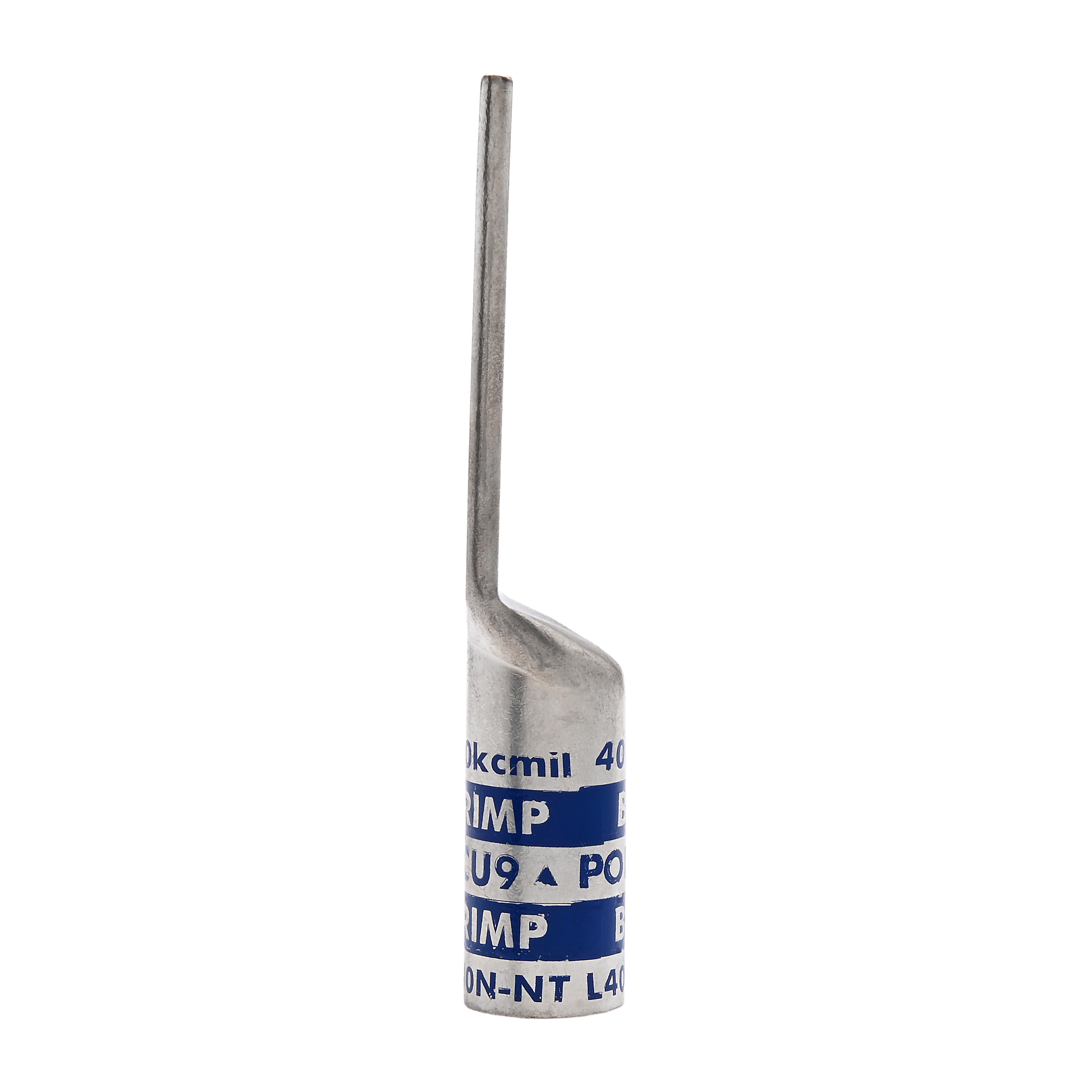 Polaris L400N-NT 400 MCM Cu Compression Lug, 1/2 IN 2 Hole, Narrow