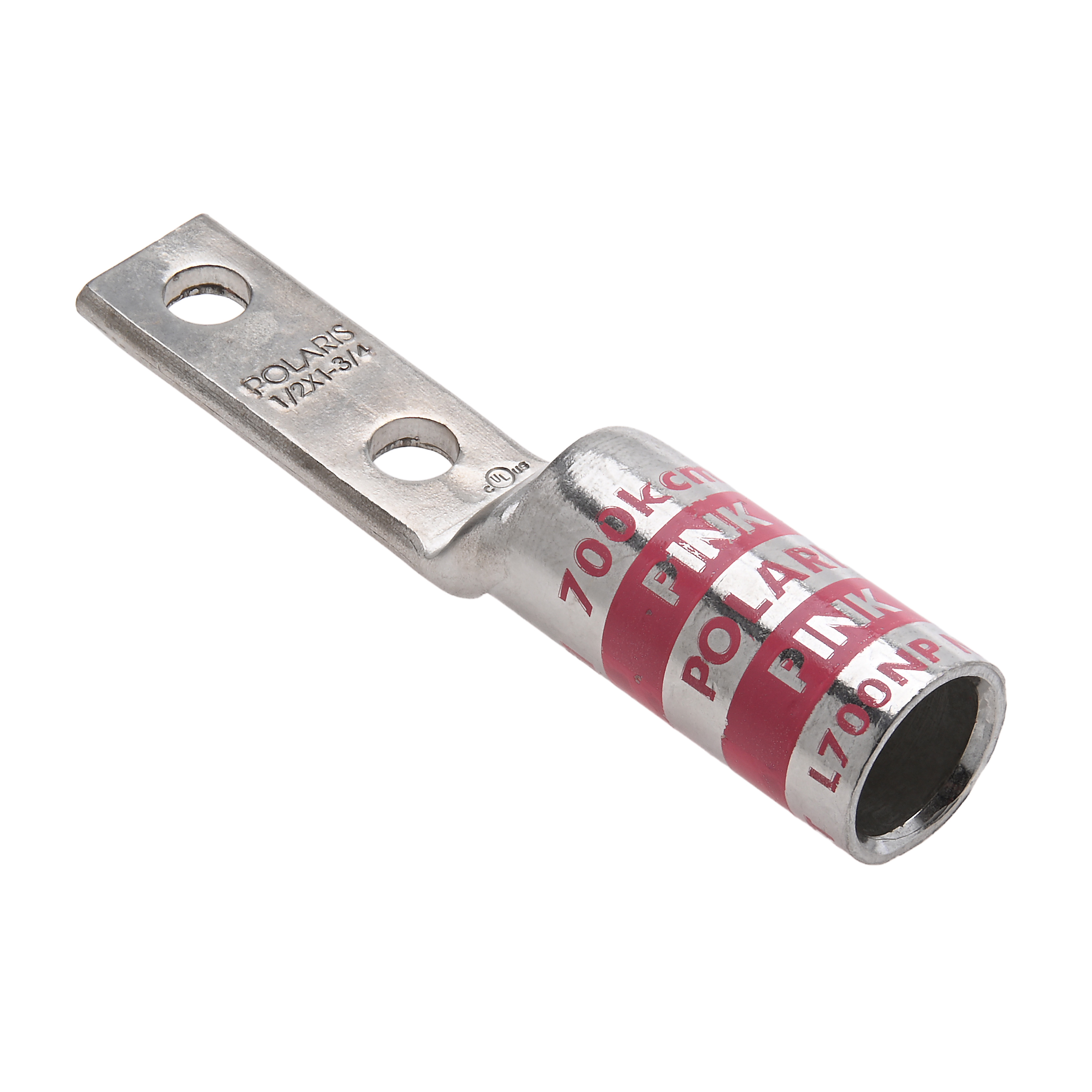 Polaris L700NP-NT 700 MCM Cu Compression Lug, 1/2 IN 2 Hole