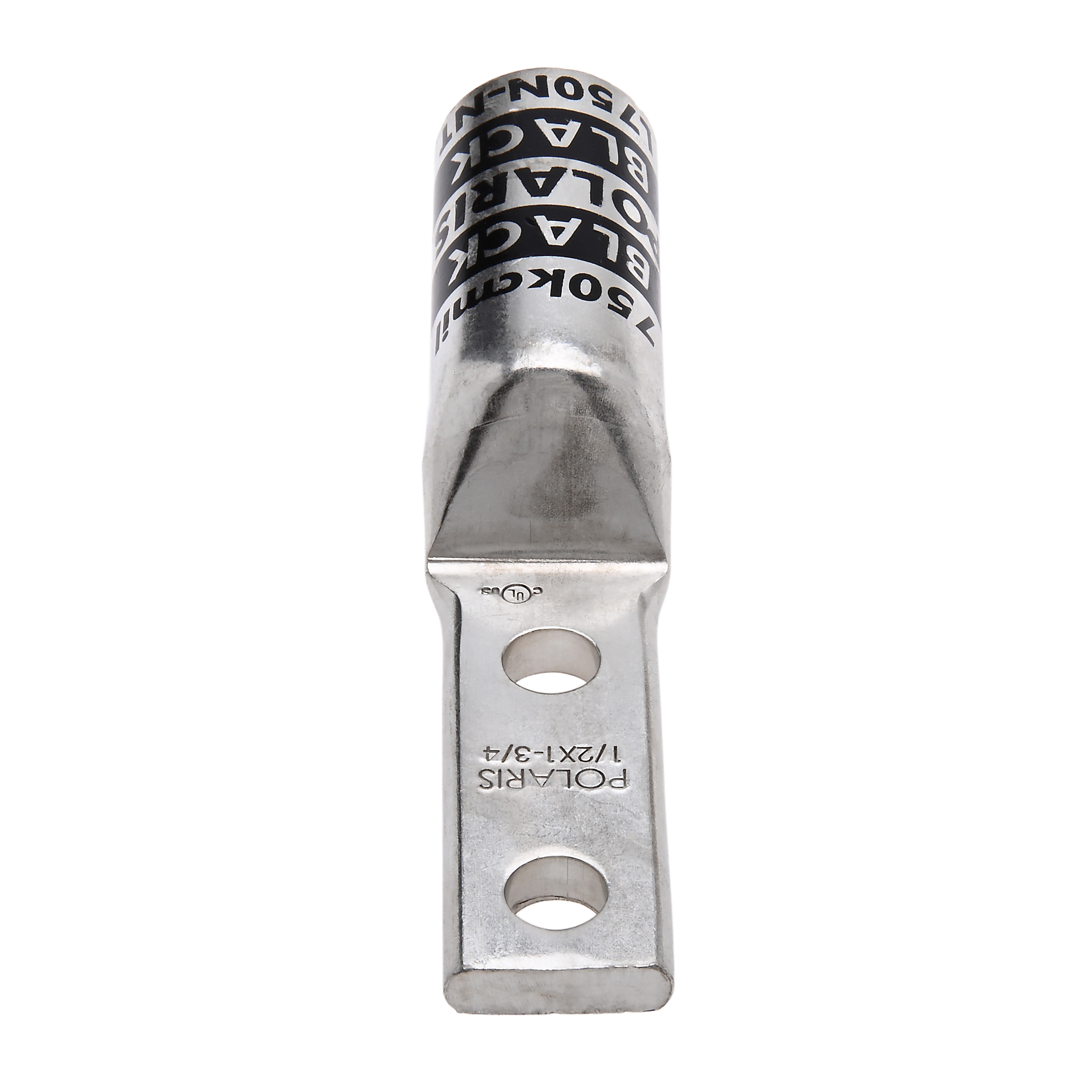 Polaris L750N-NT 750 MCM Cu Compression Lug, 1/2 IN 2 Hole, Narrow