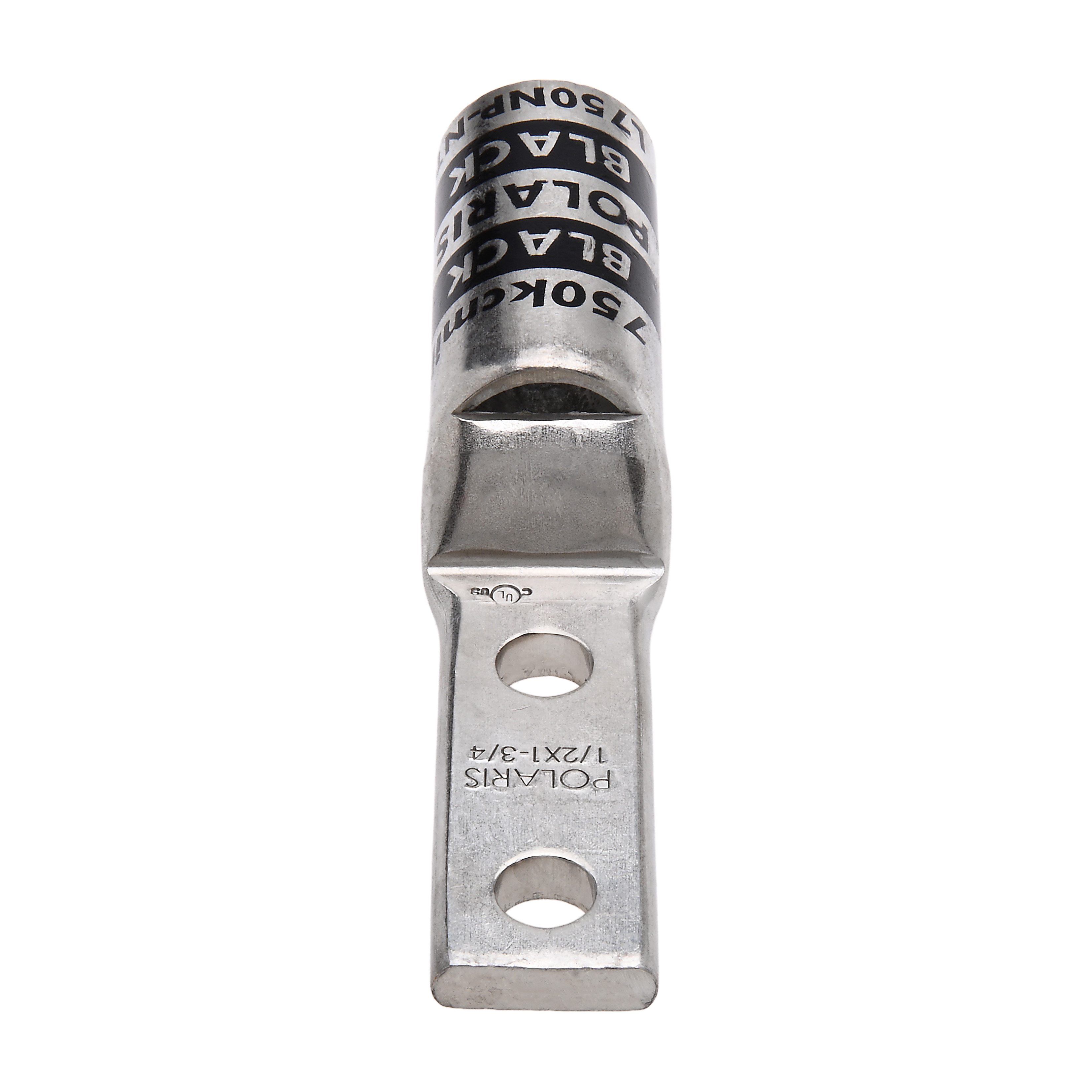 Polaris L750NP-NT 750 MCM Cu Compression Lug, 1/2 IN 2 Hole