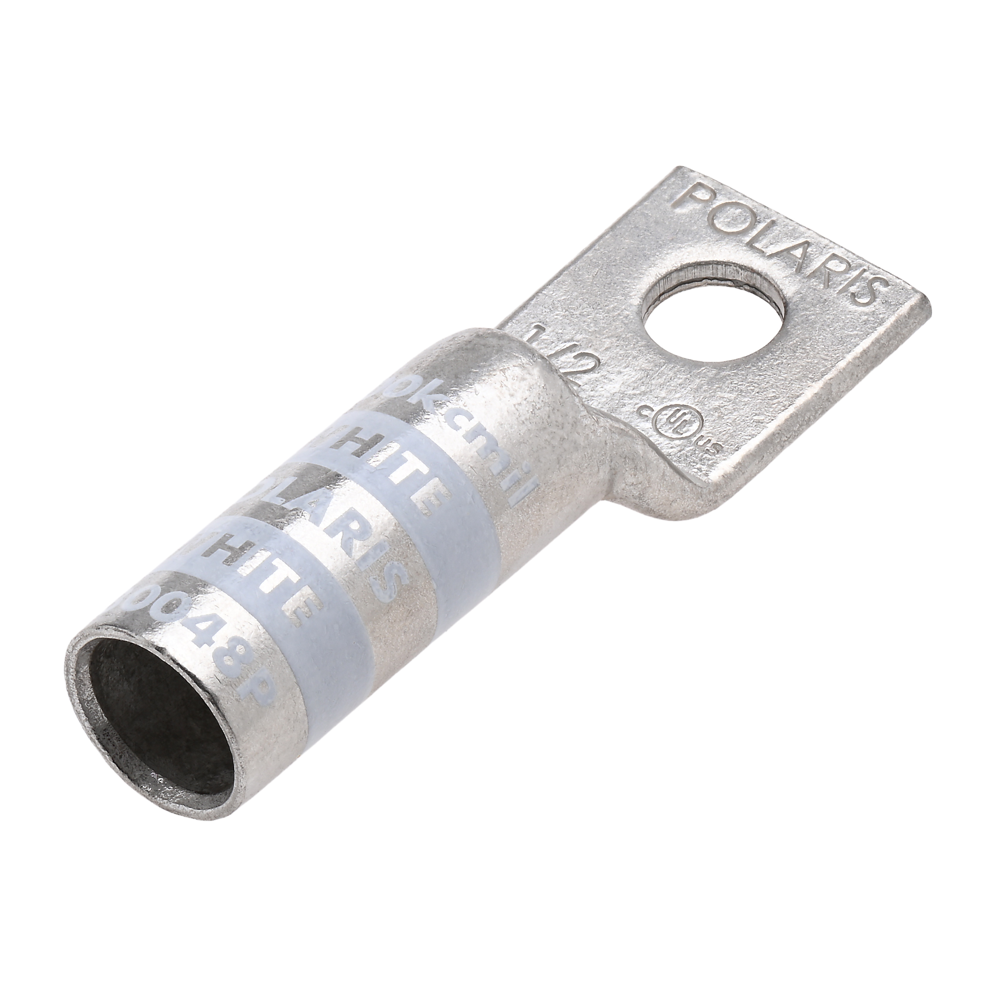 Polaris L30048P 300 MCM Cu Compression Lug, 1/2 IN 1 Hole